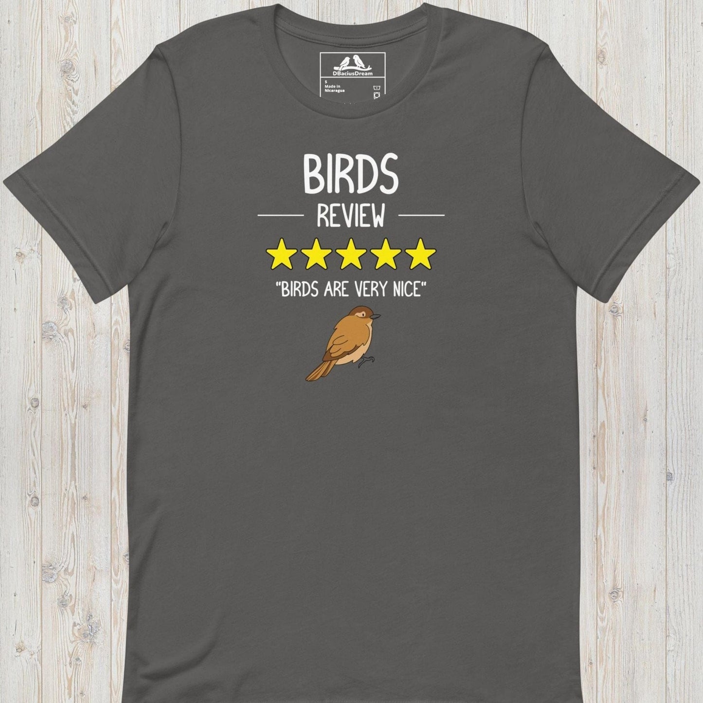 Bird Review Unisex t-shirt