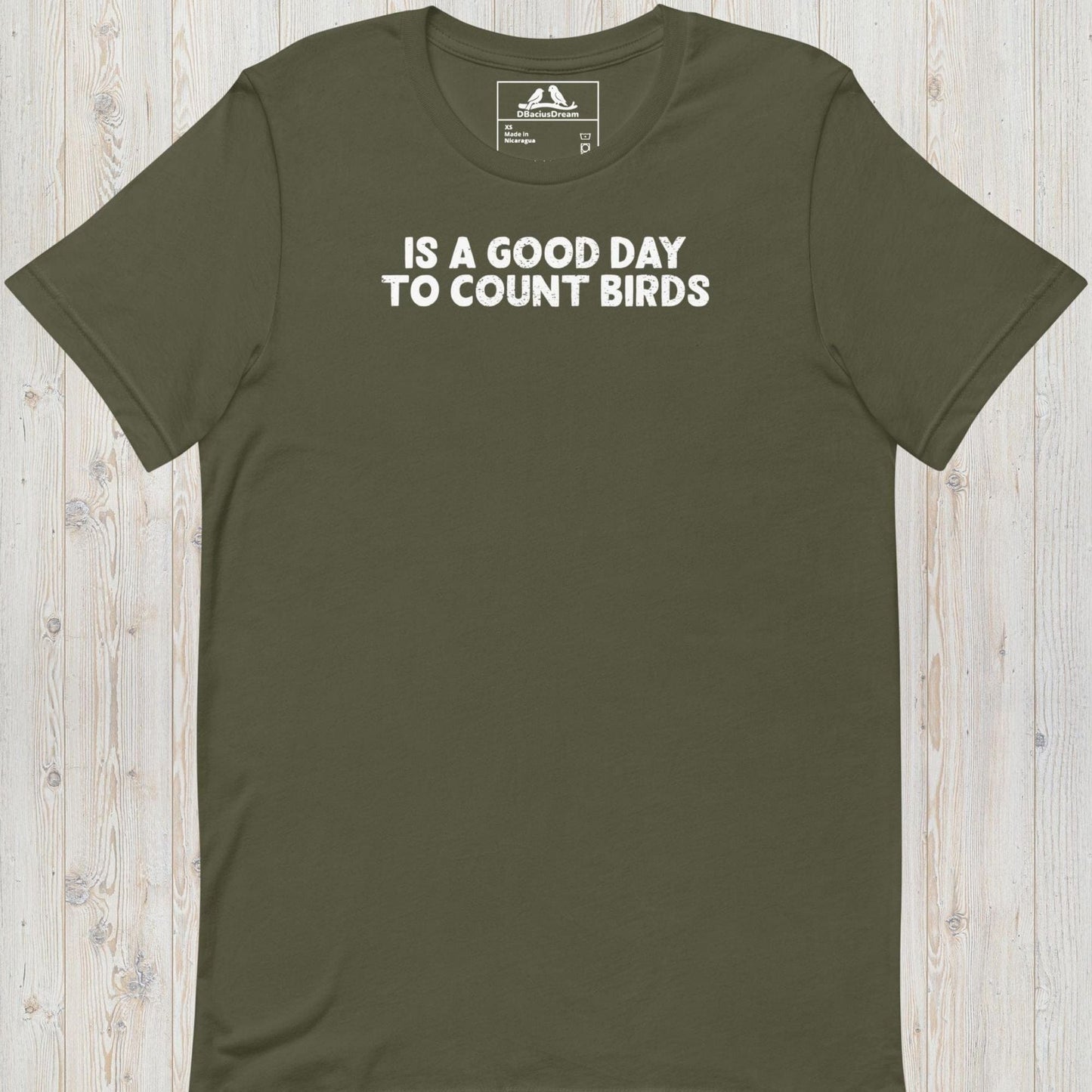 Is A Good Day To Count Birds Unisex t-shirt