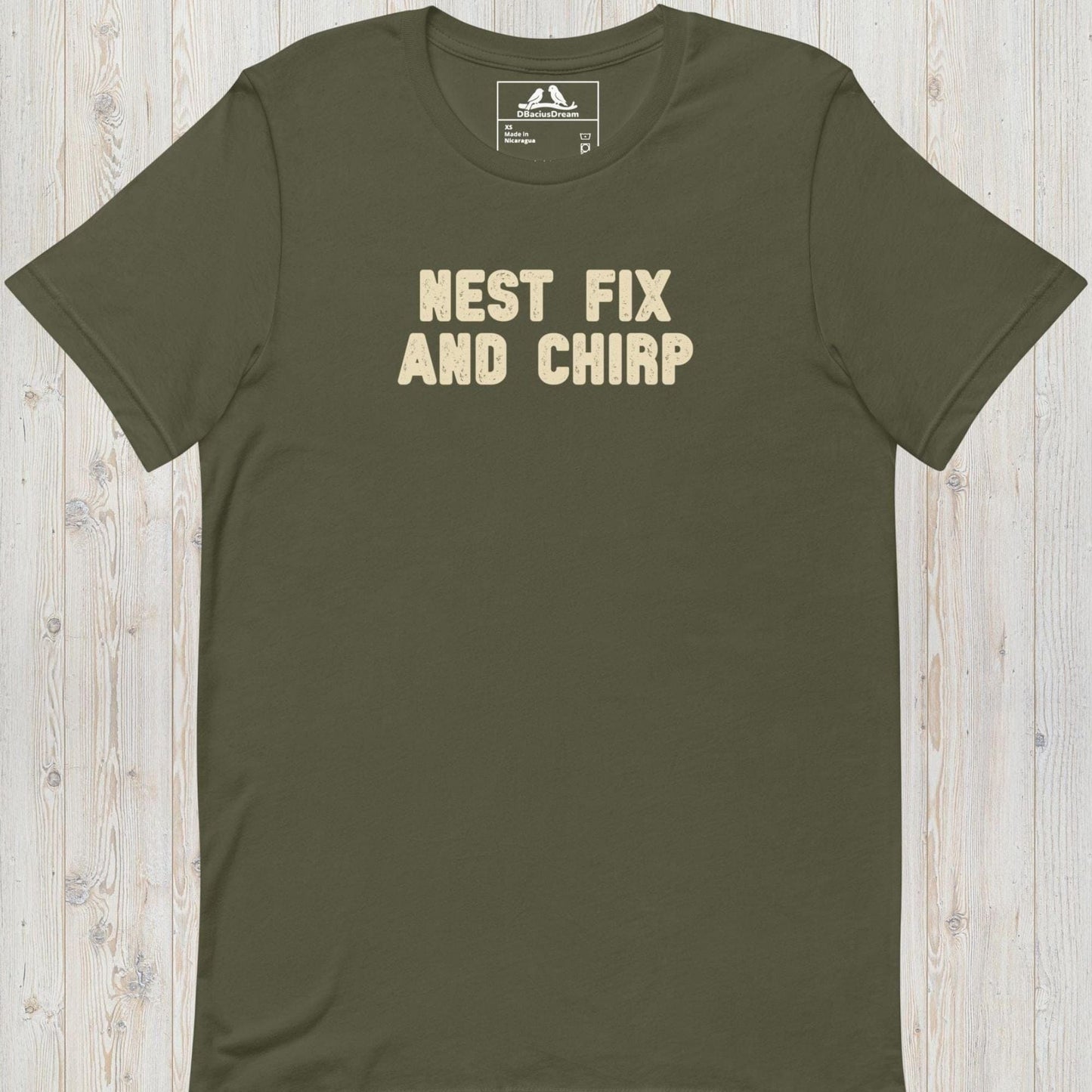 Nest Fix And Chirp Unisex t-shirt
