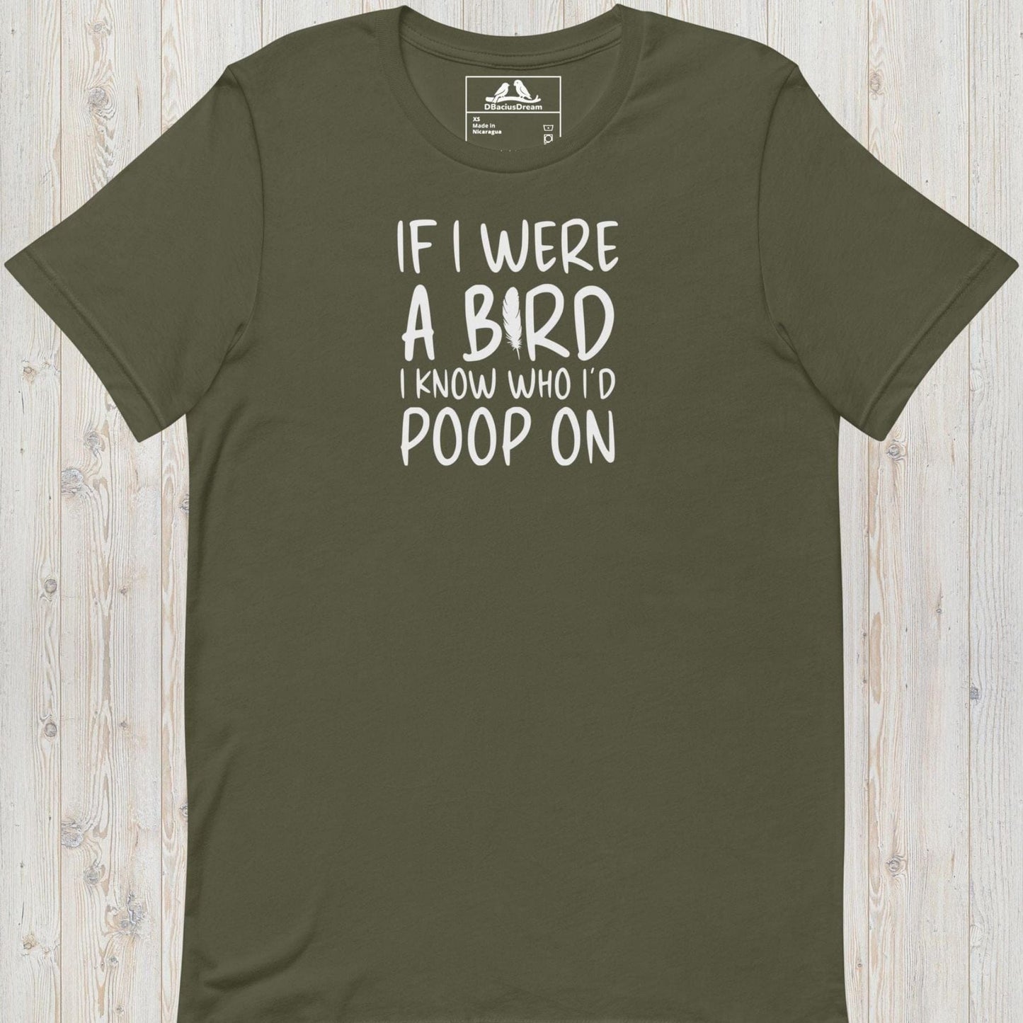 If I Were A Bird Unisex t-shirt