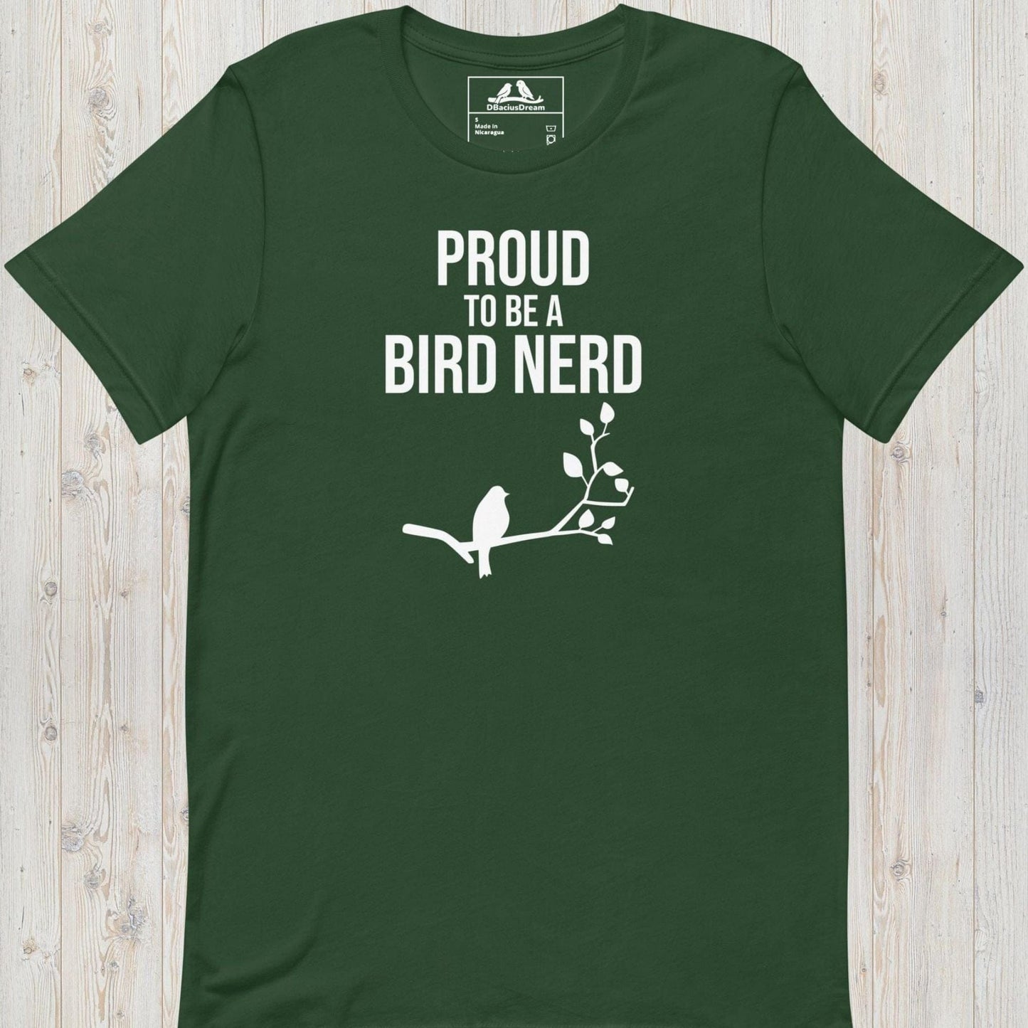 Bird Nerd Unisex t-shirt