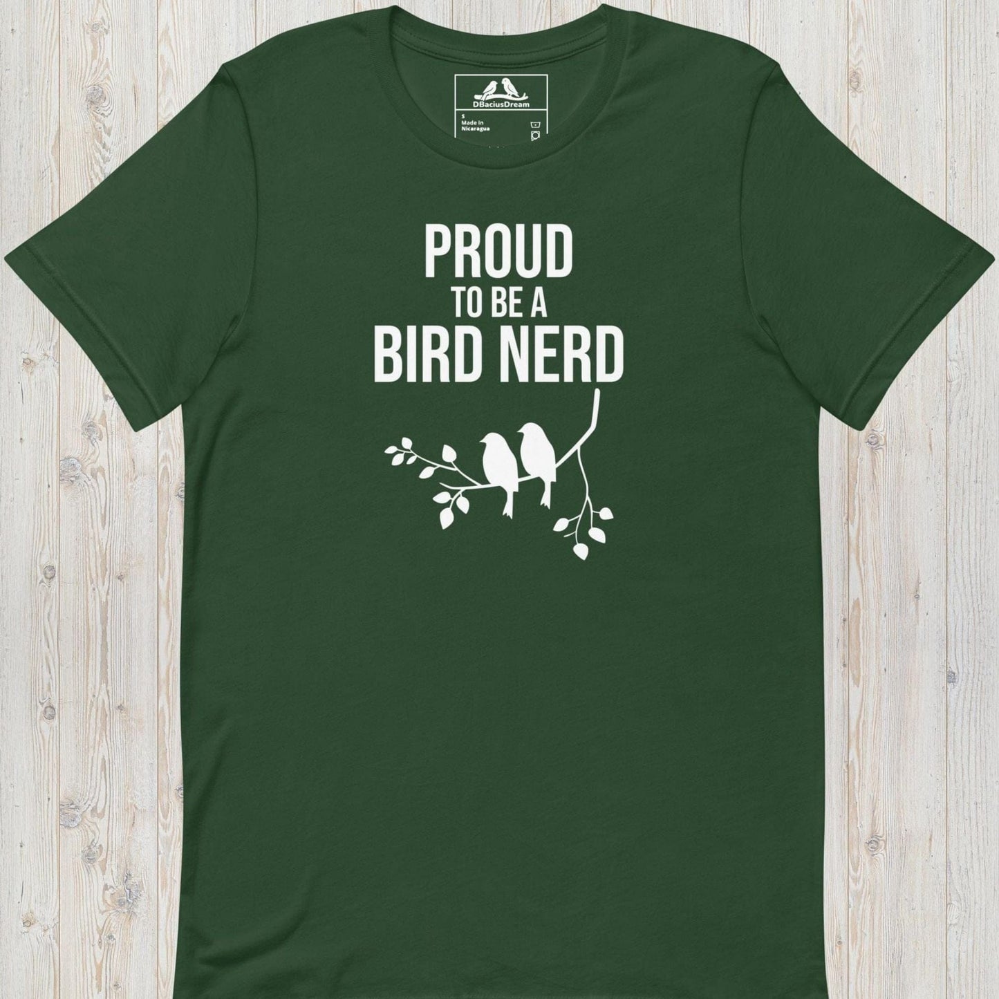 Bird Nerd Unisex t-shirt
