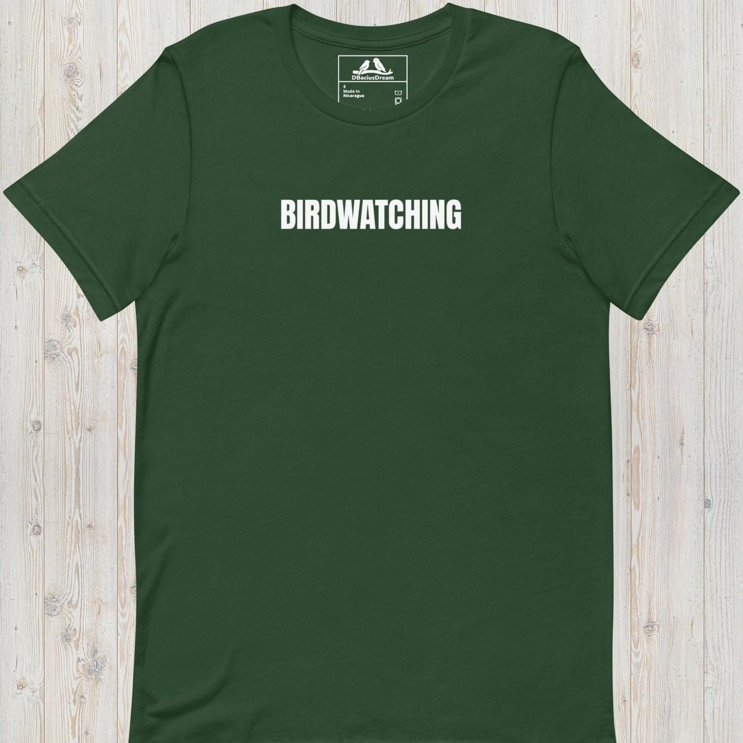 Birdwatching Unisex t-shirt