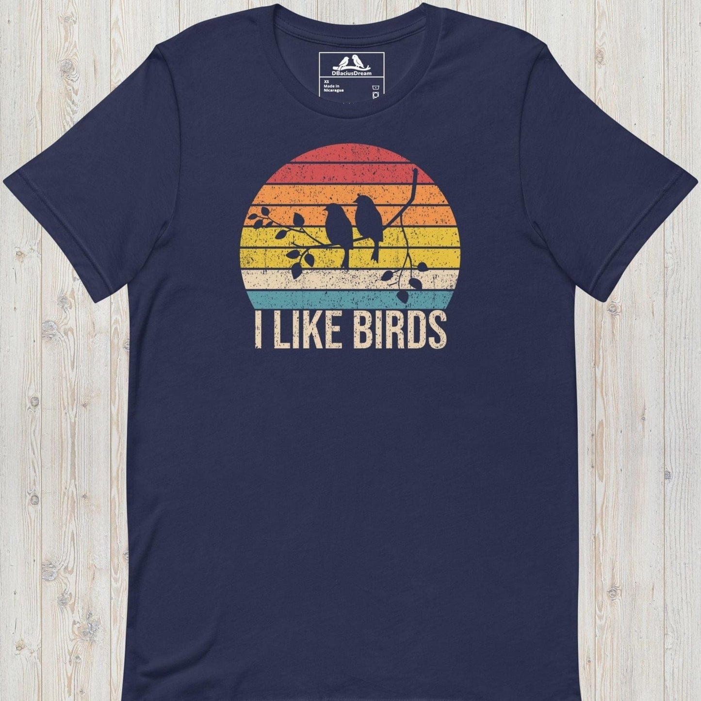 I Like Birds Unisex t-shirt