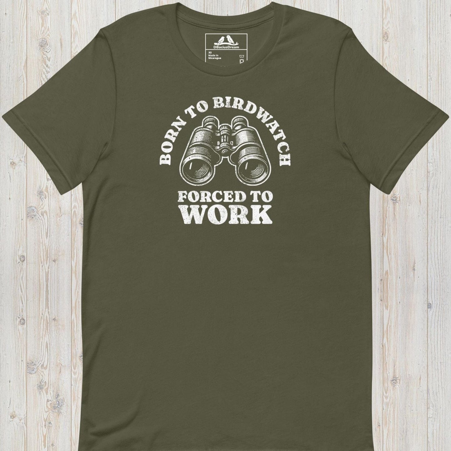Born To Birdwatch Unisex t-shirt