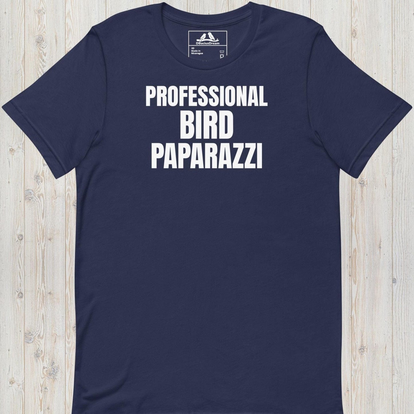 Professional Bird Paparazzi Unisex t-shirt