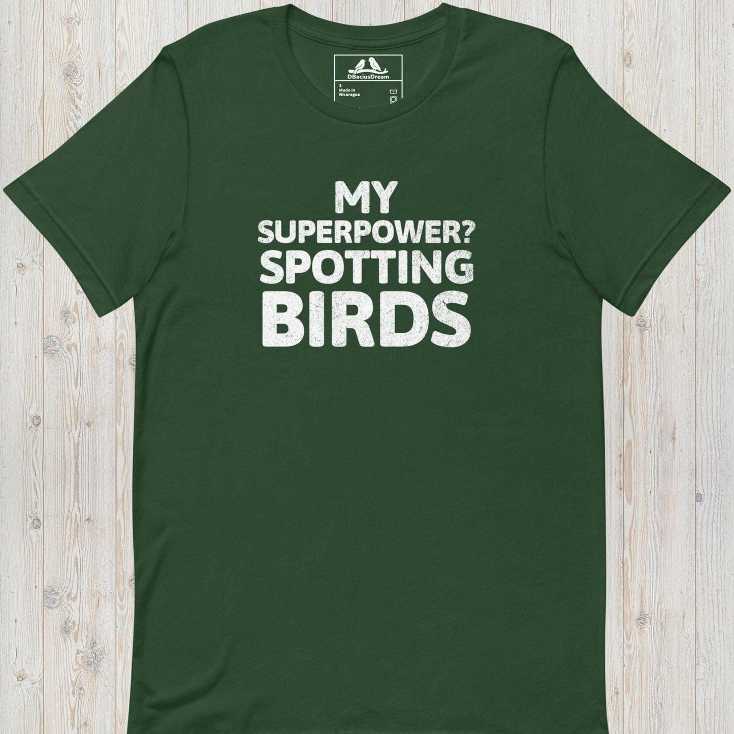 My Superpower? Spotting Birds Unisex t-shirt