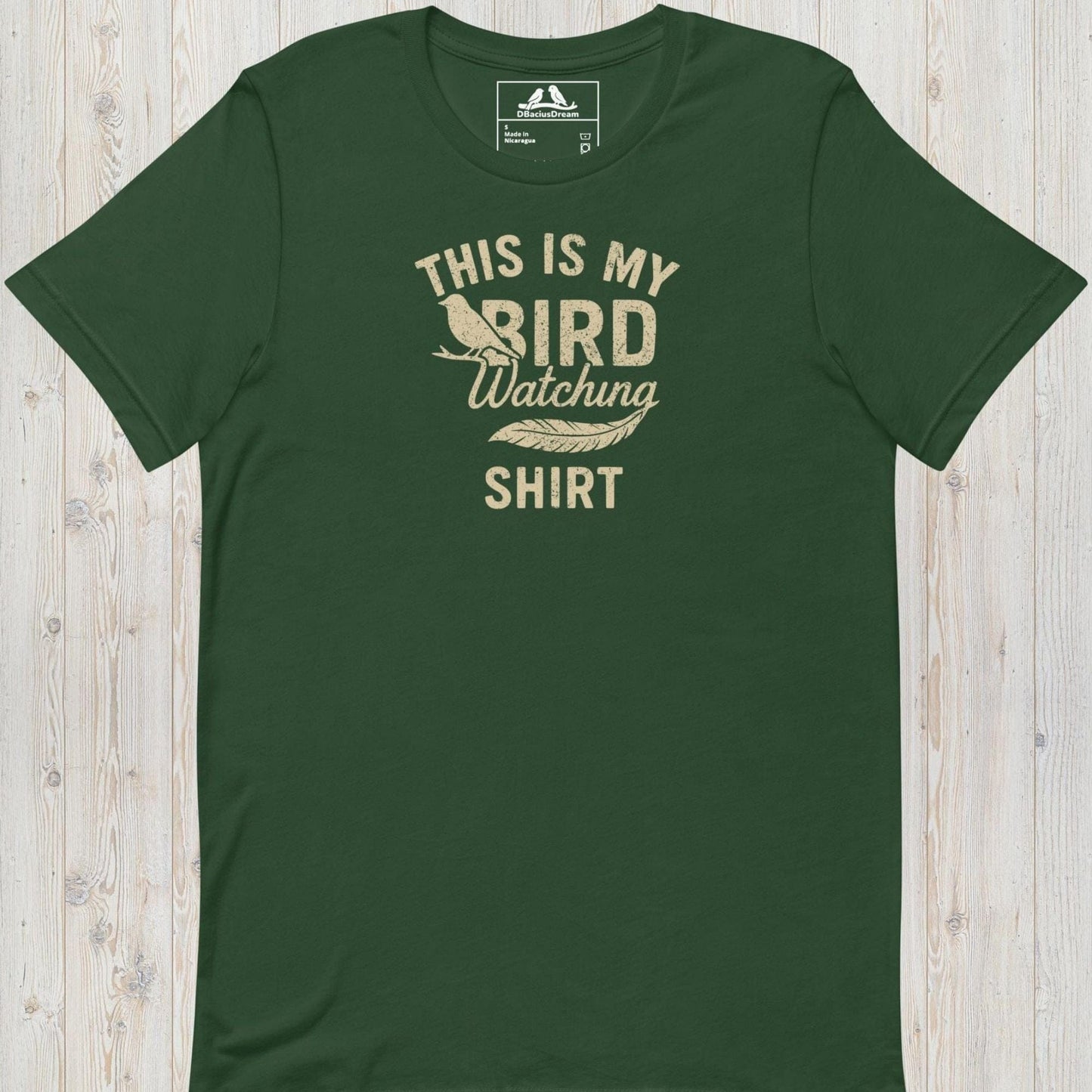 My Birdwatching Shirt Unisex t-shirt