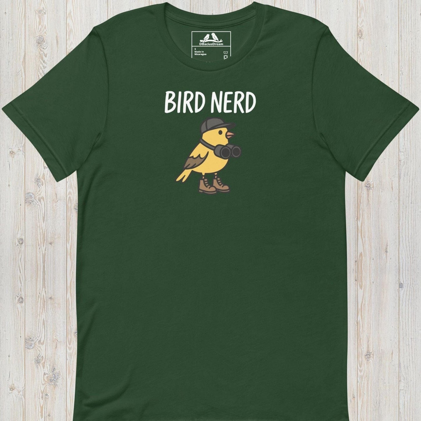 Bird Nerd Unisex t-shirt