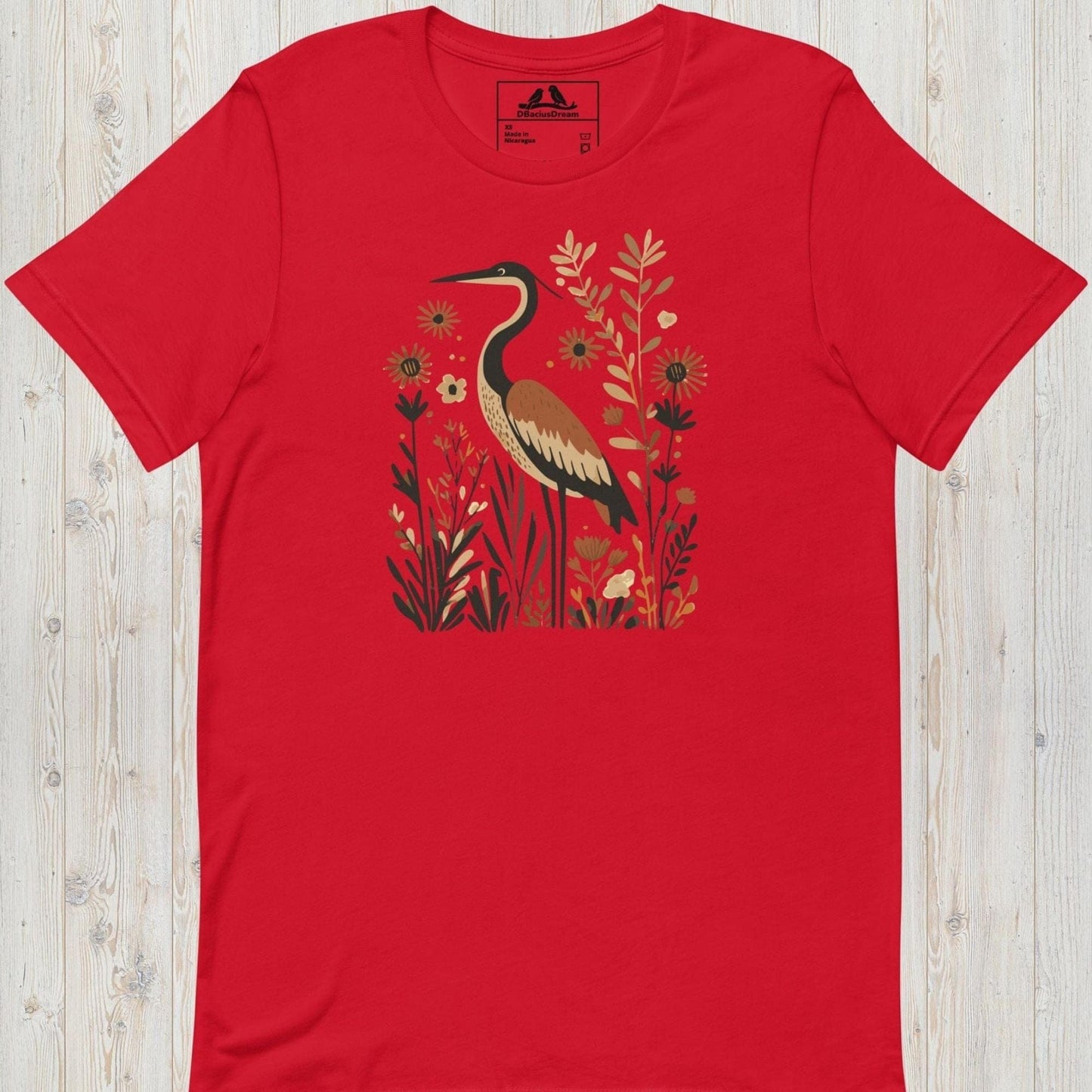 Heron Unisex t-shirt