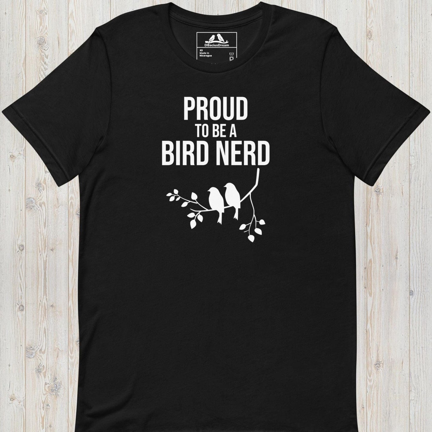 Bird Nerd Unisex t-shirt