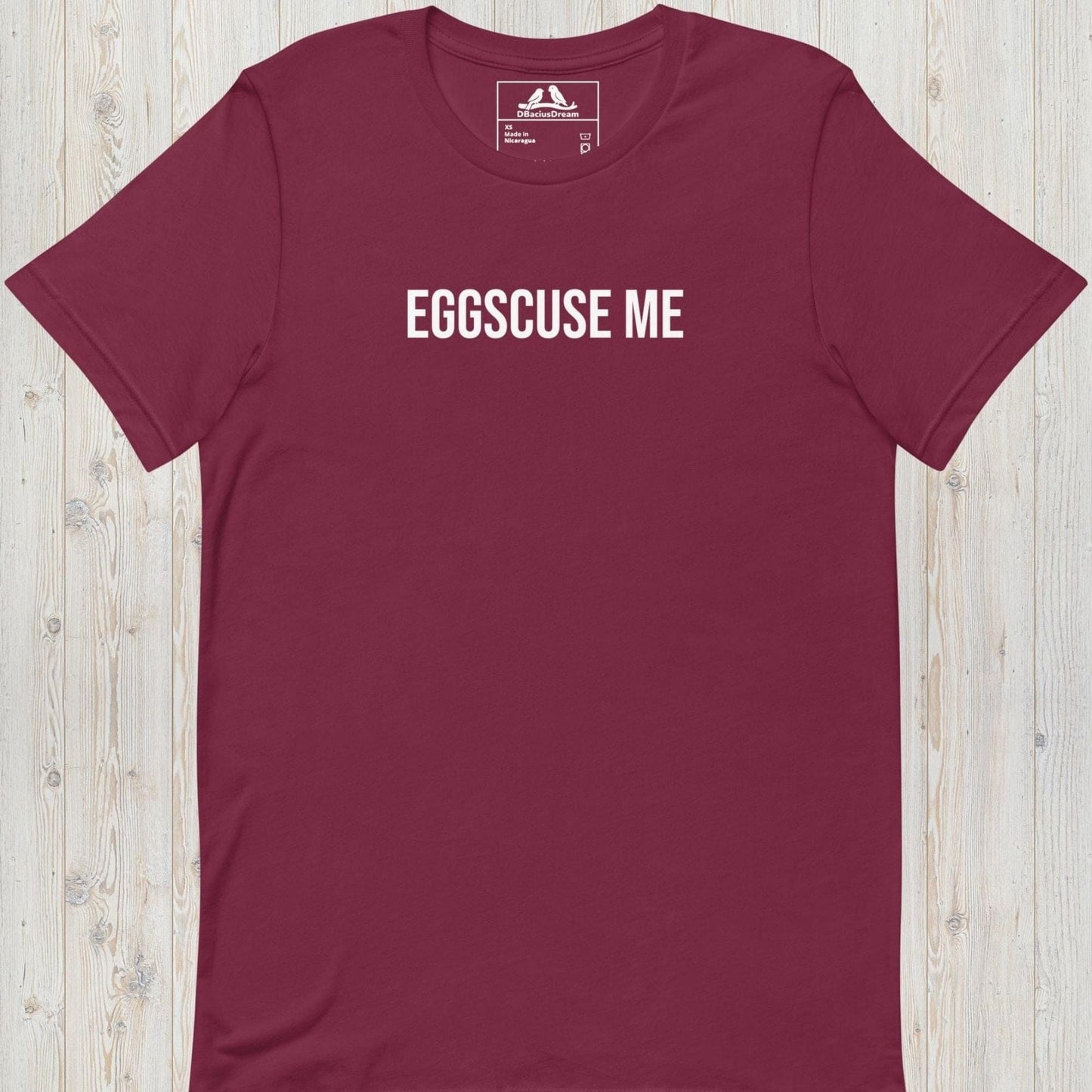 Eggscuse Me Unisex t-shirt