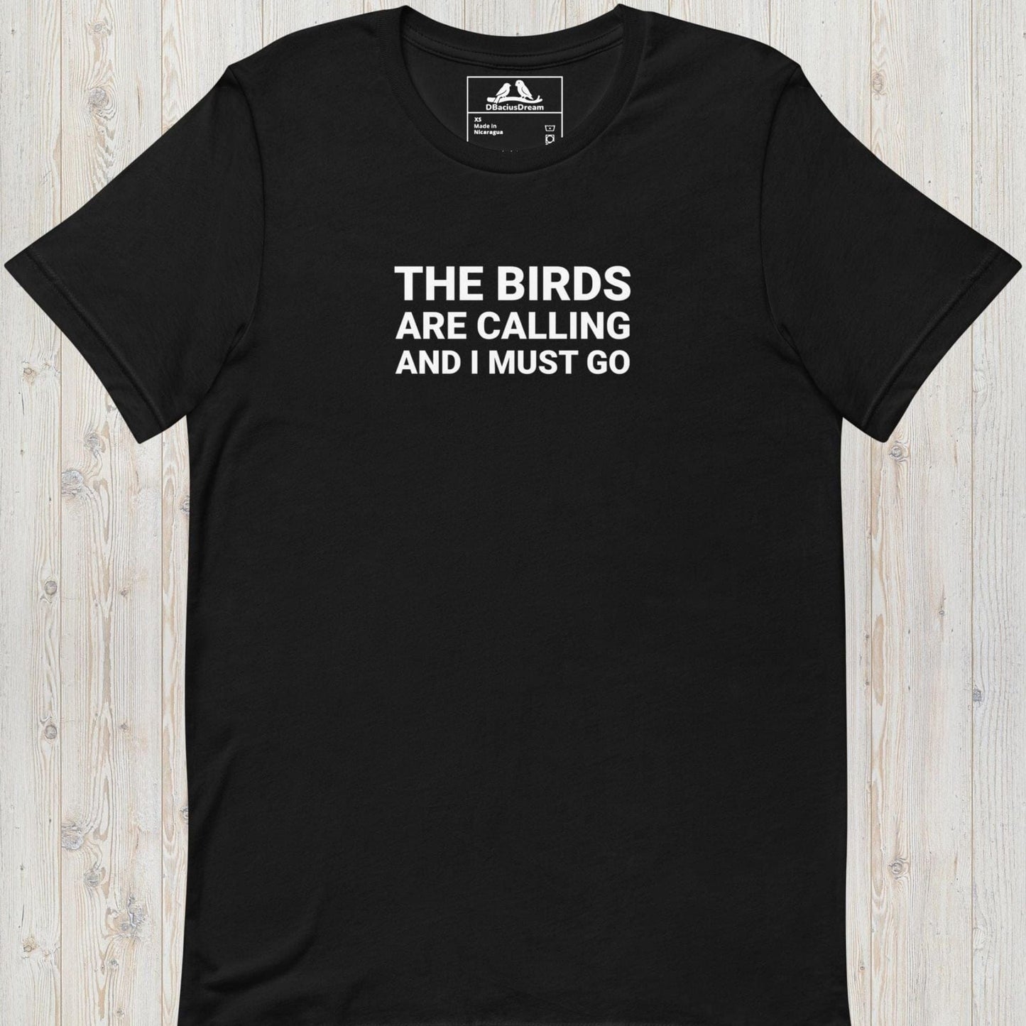 The Birds Are Calling Unisex t-shirt
