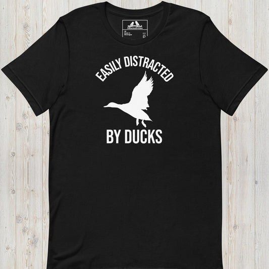 Easily Distracted By Ducks Unisex t-shirt