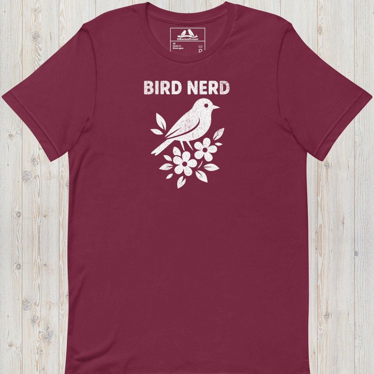Bird Nerd Unisex t-shirt