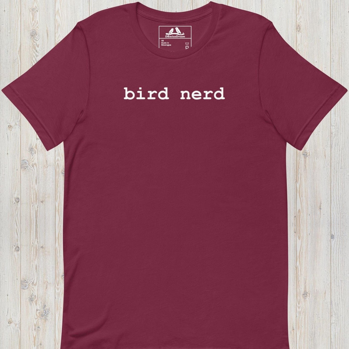 Bird Nerd Unisex t-shirt