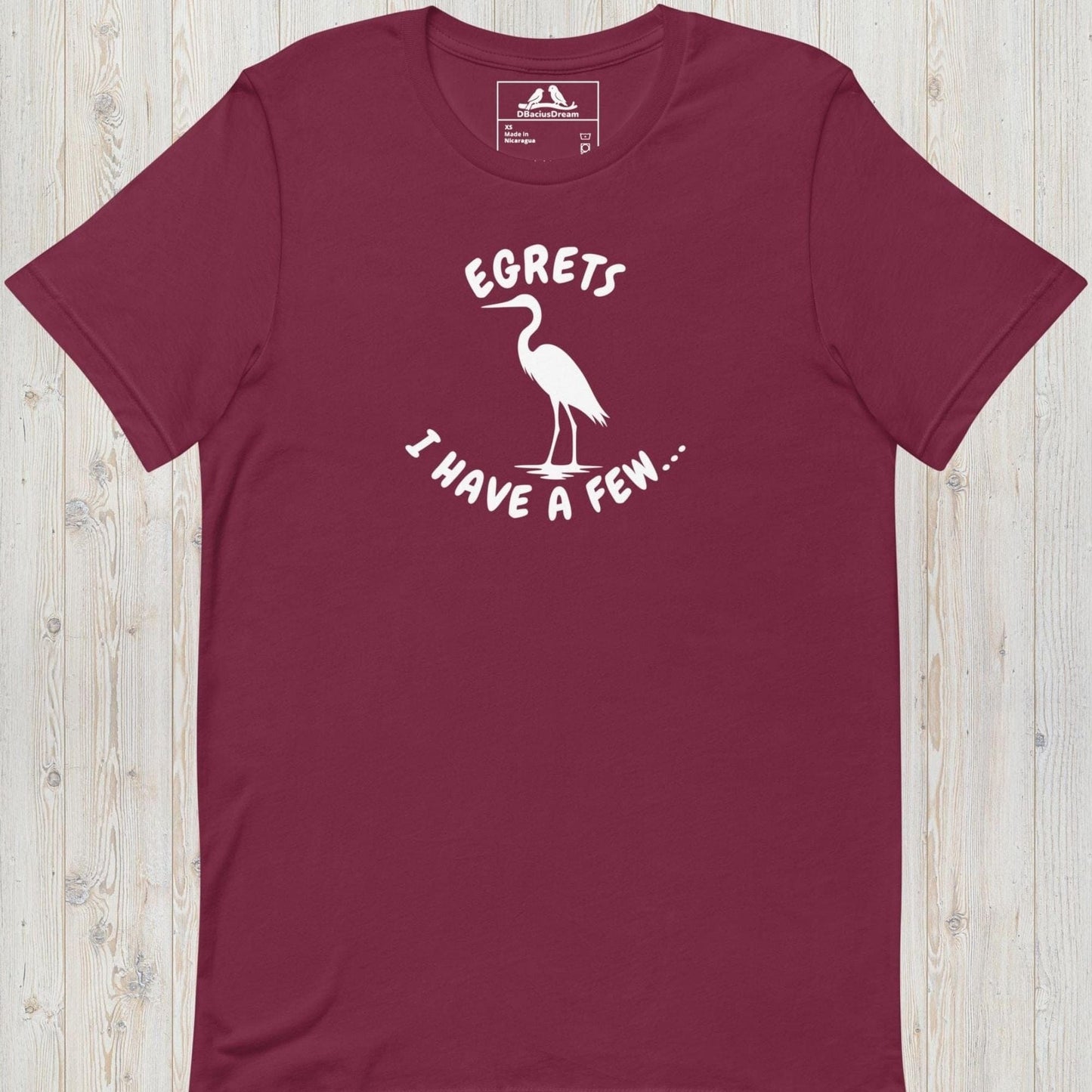 Egrets Unisex t-shirt