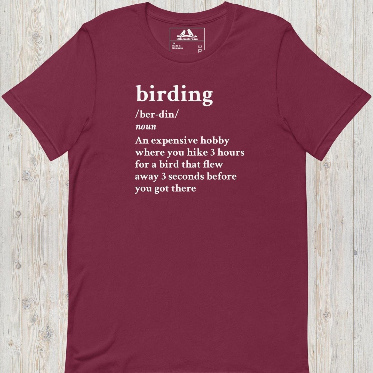 Birding Unisex t-shirt