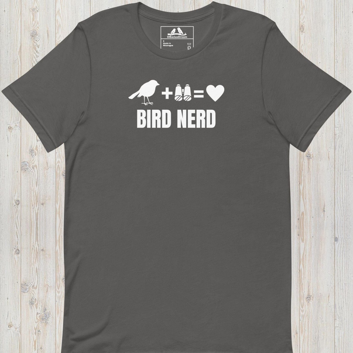 Bird Nerd Unisex t-shirt