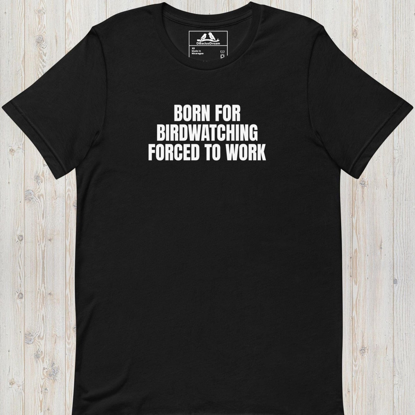 Born For Birdwatching Unisex t-shirt