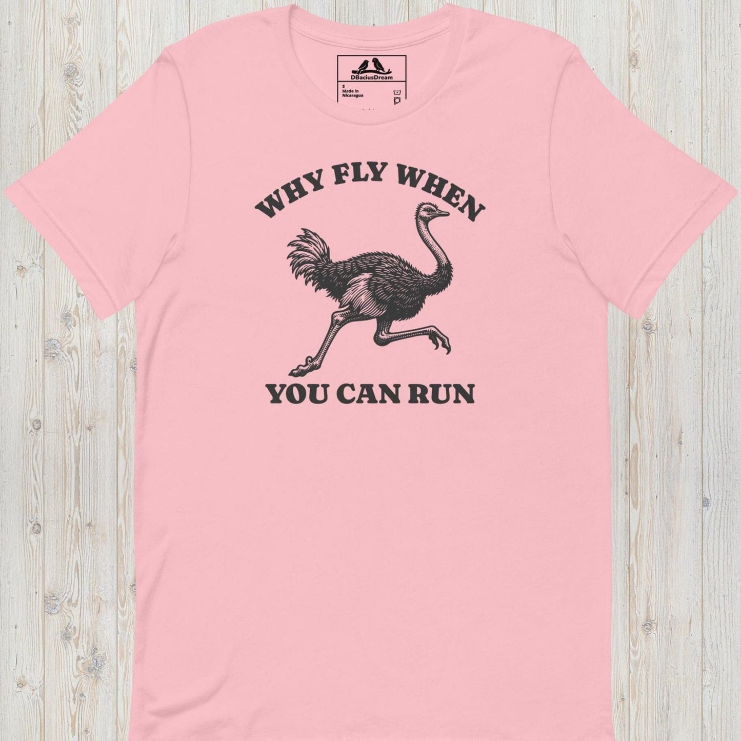 You Can Run Unisex t-shirt