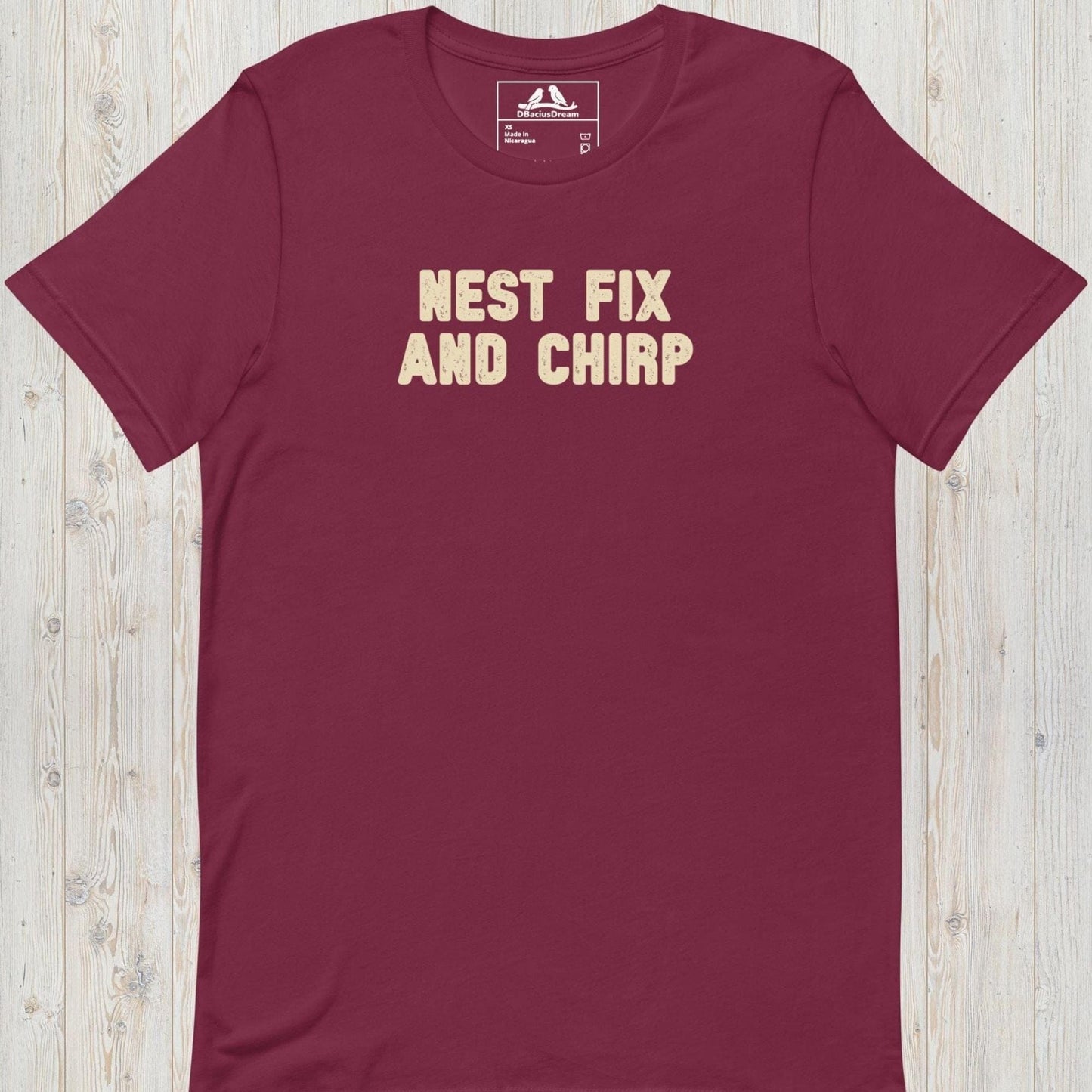 Nest Fix And Chirp Unisex t-shirt