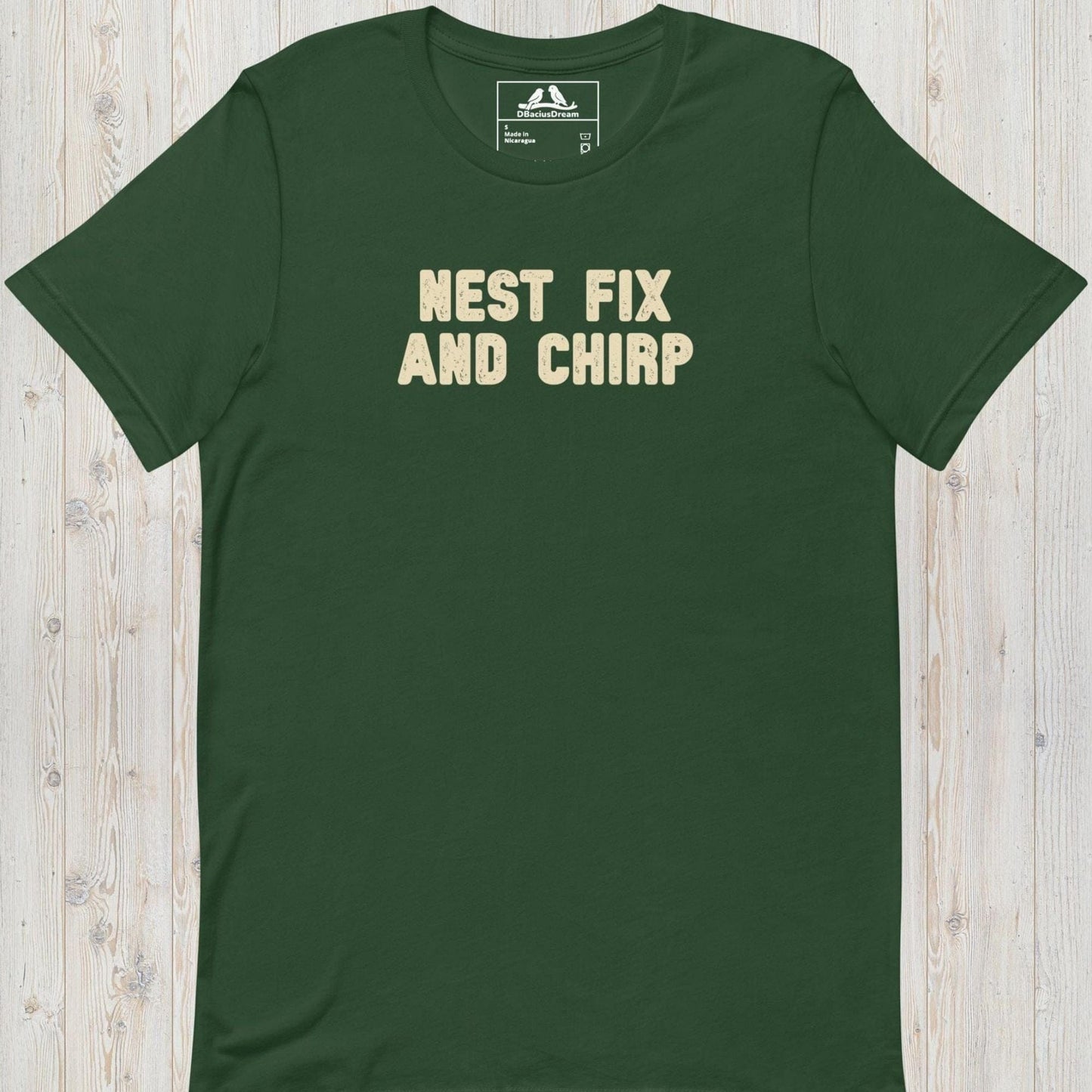 Nest Fix And Chirp Unisex t-shirt