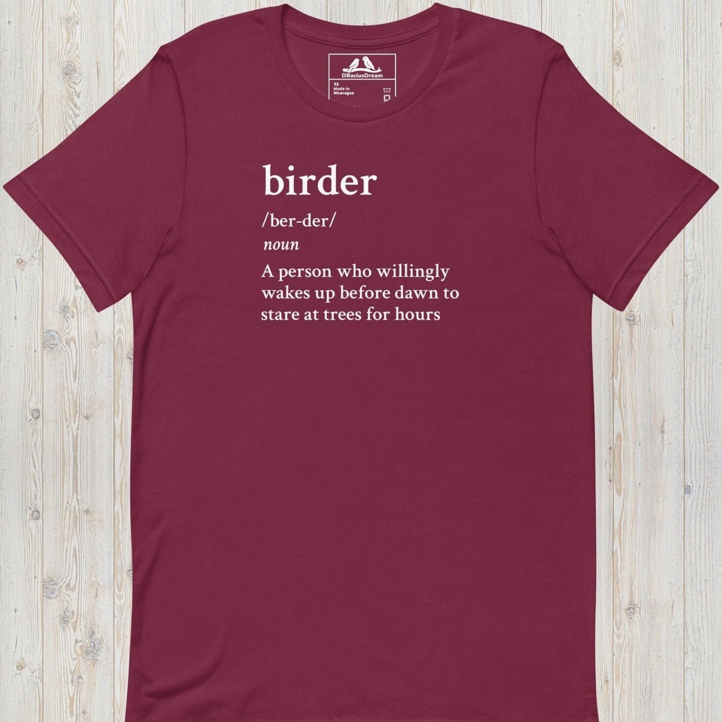 Birder Unisex t-shirt