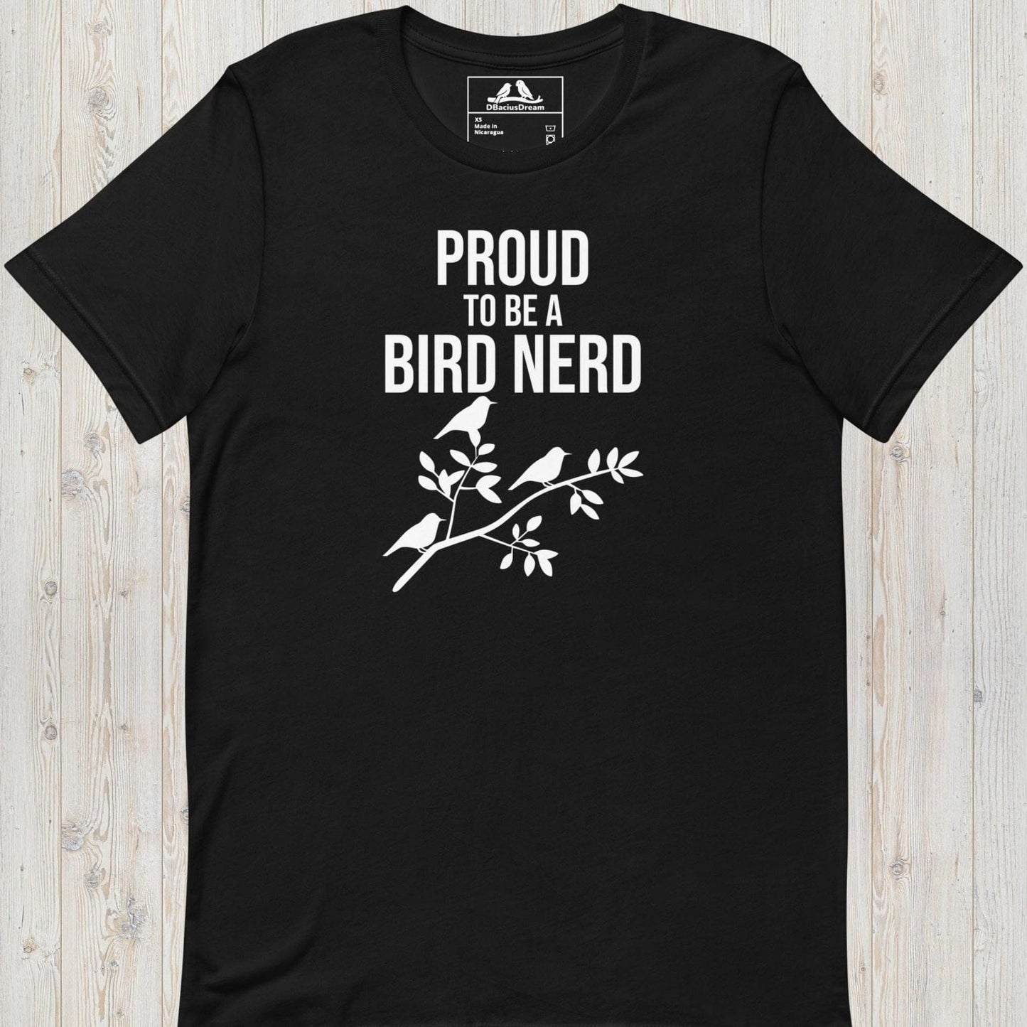 Bird Nerd Unisex t-shirt