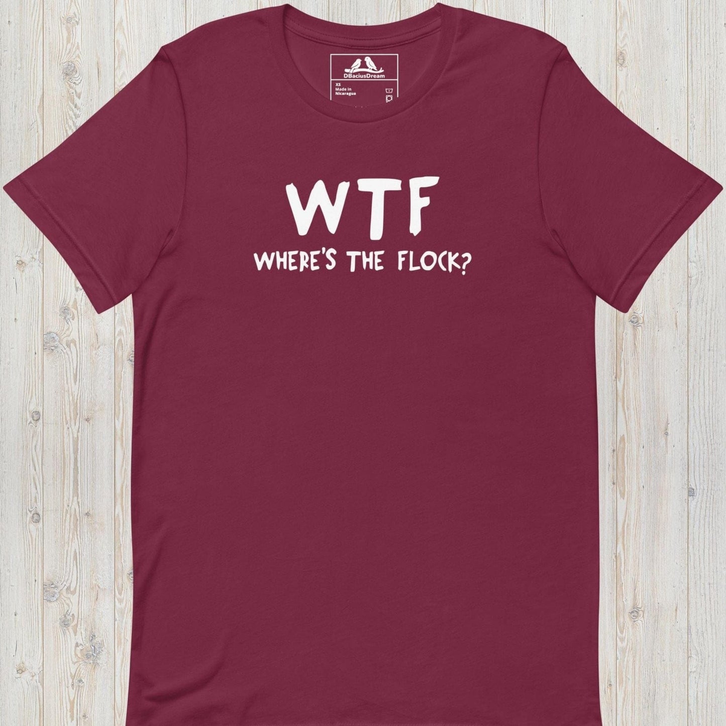 Where`s The Flock Unisex t-shirt
