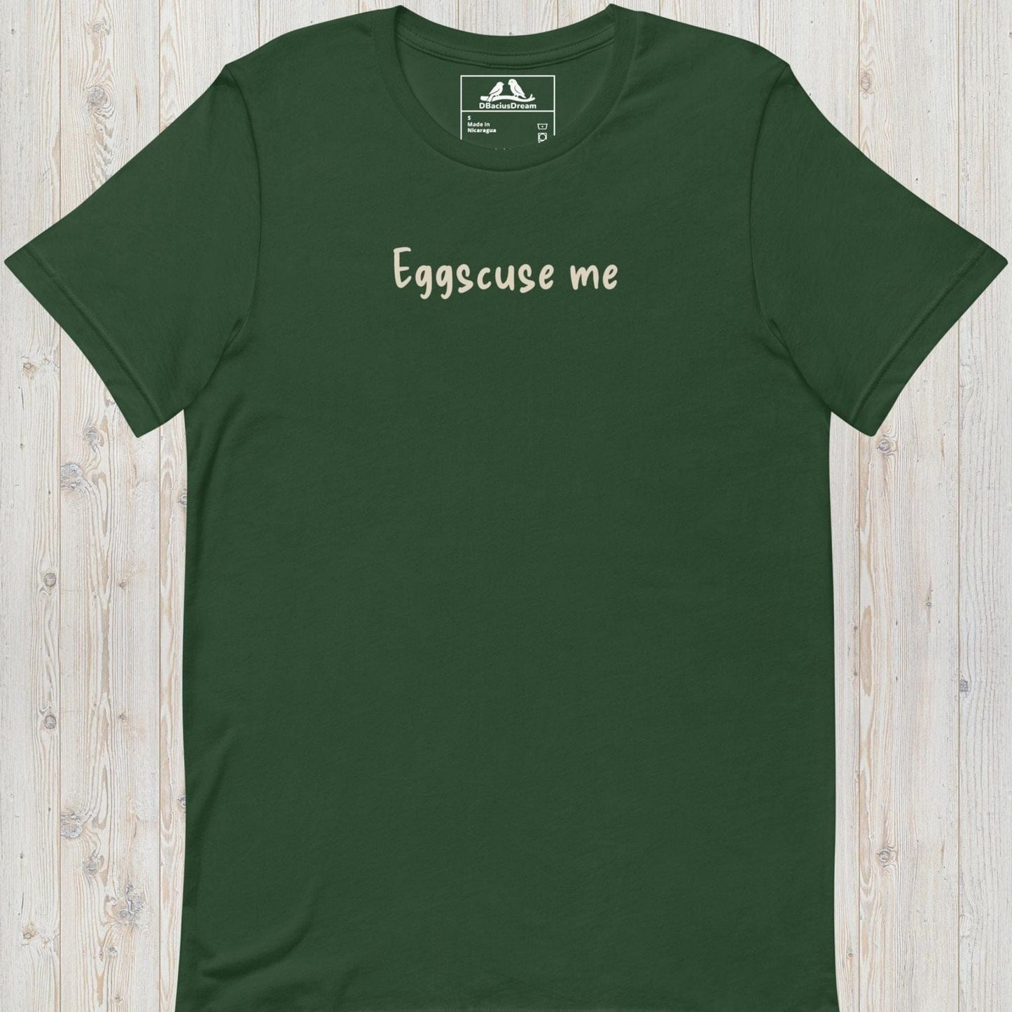 Eggscuse Me Unisex t-shirt