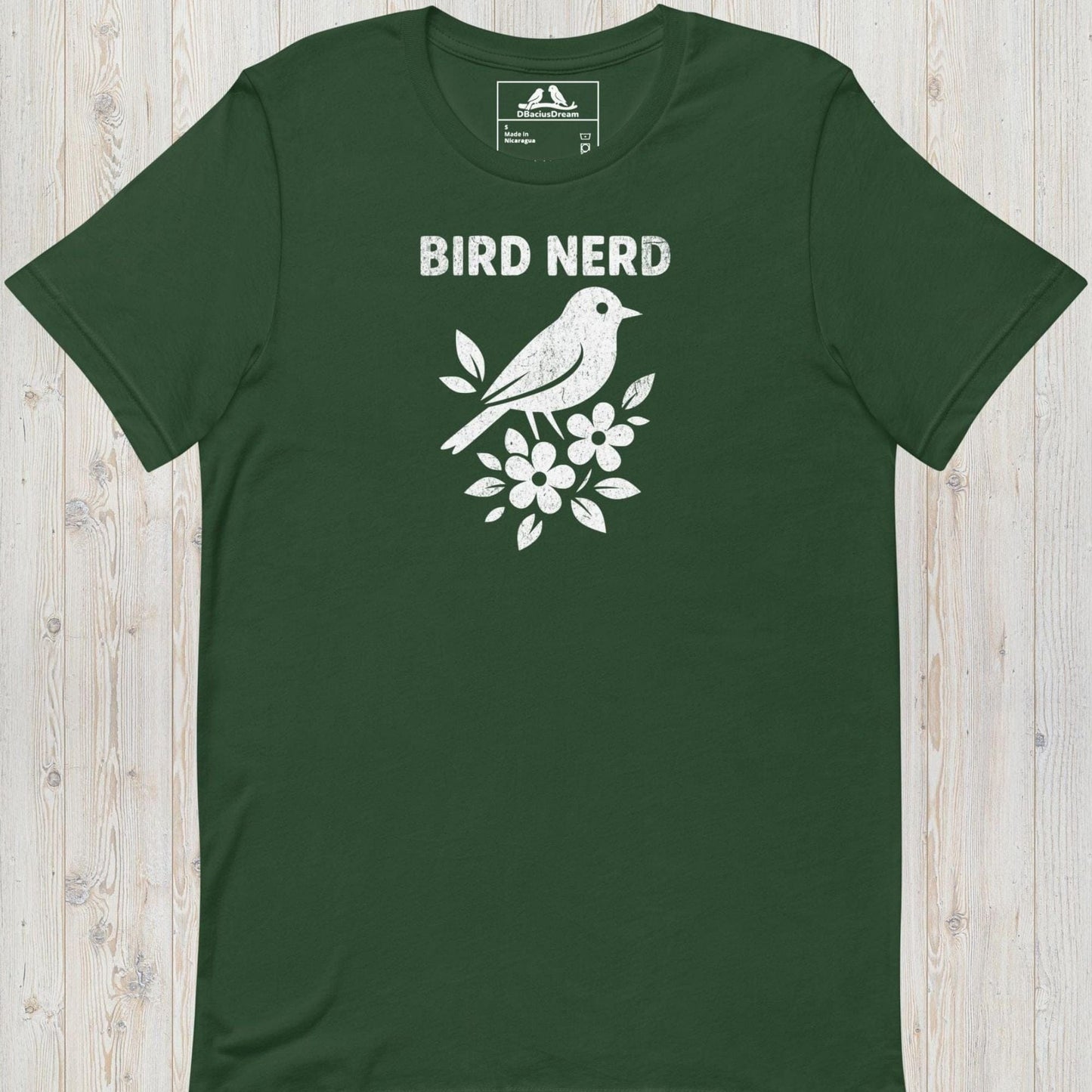Bird Nerd Unisex t-shirt