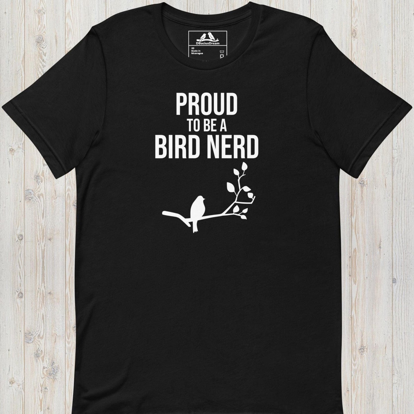 Bird Nerd Unisex t-shirt