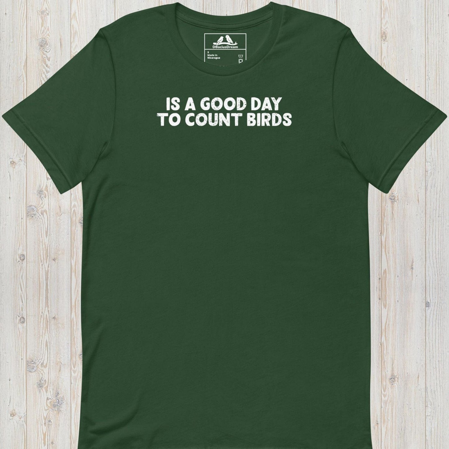 Is A Good Day To Count Birds Unisex t-shirt