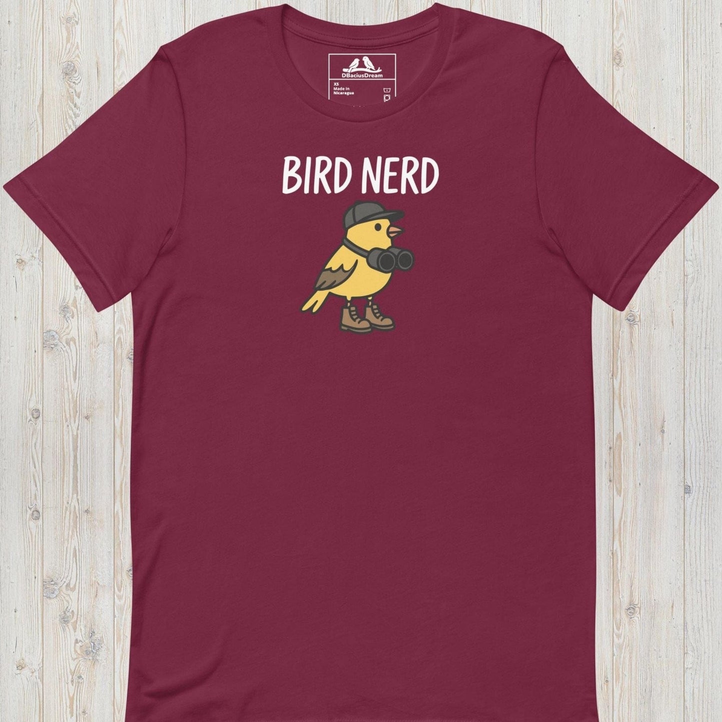 Bird Nerd Unisex t-shirt