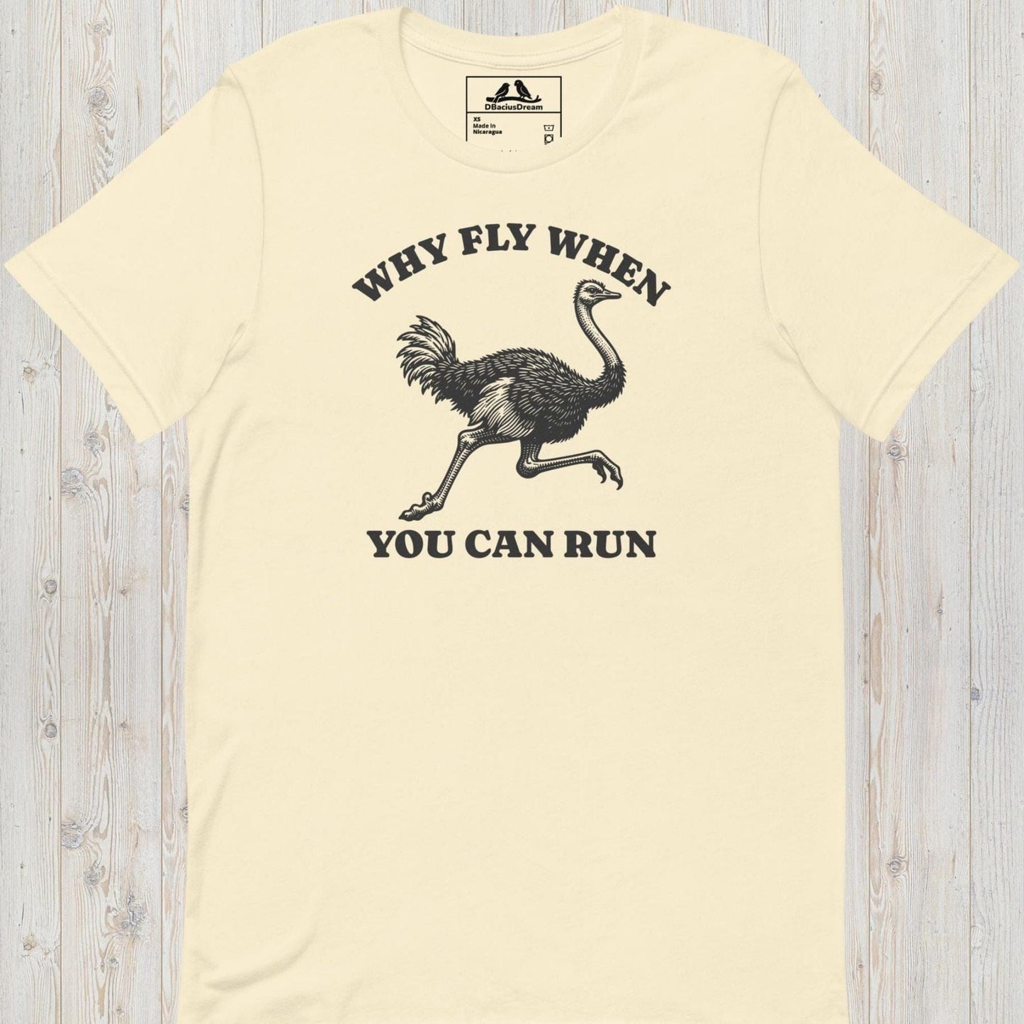 You Can Run Unisex t-shirt