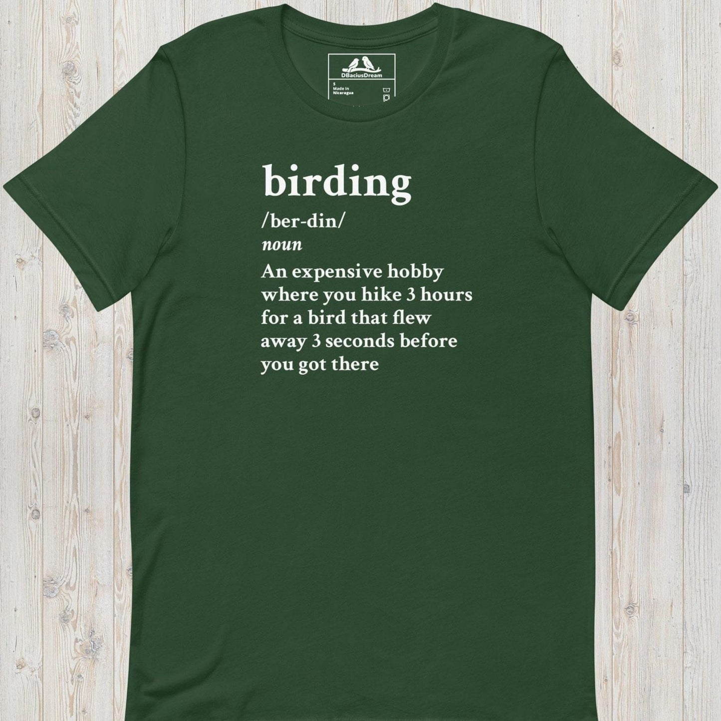 Birding Unisex t-shirt