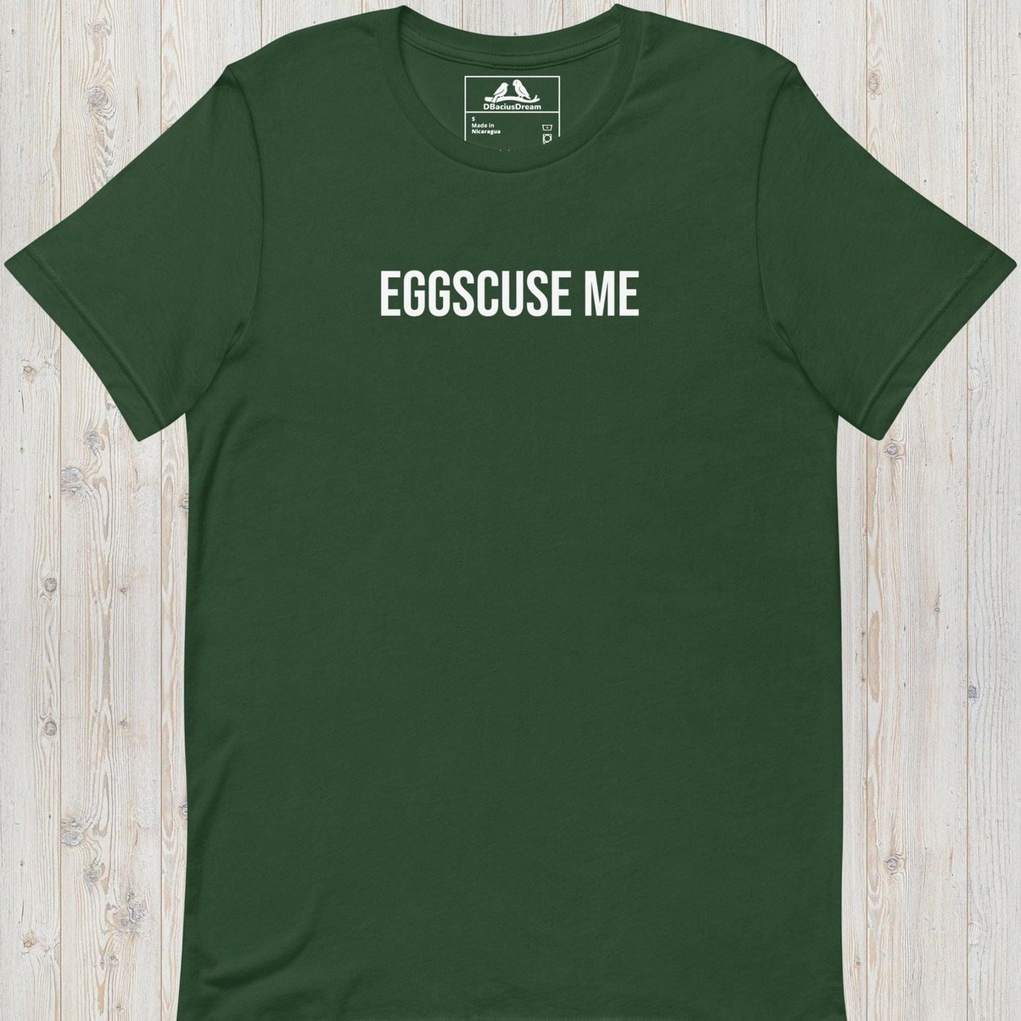 Eggscuse Me Unisex t-shirt
