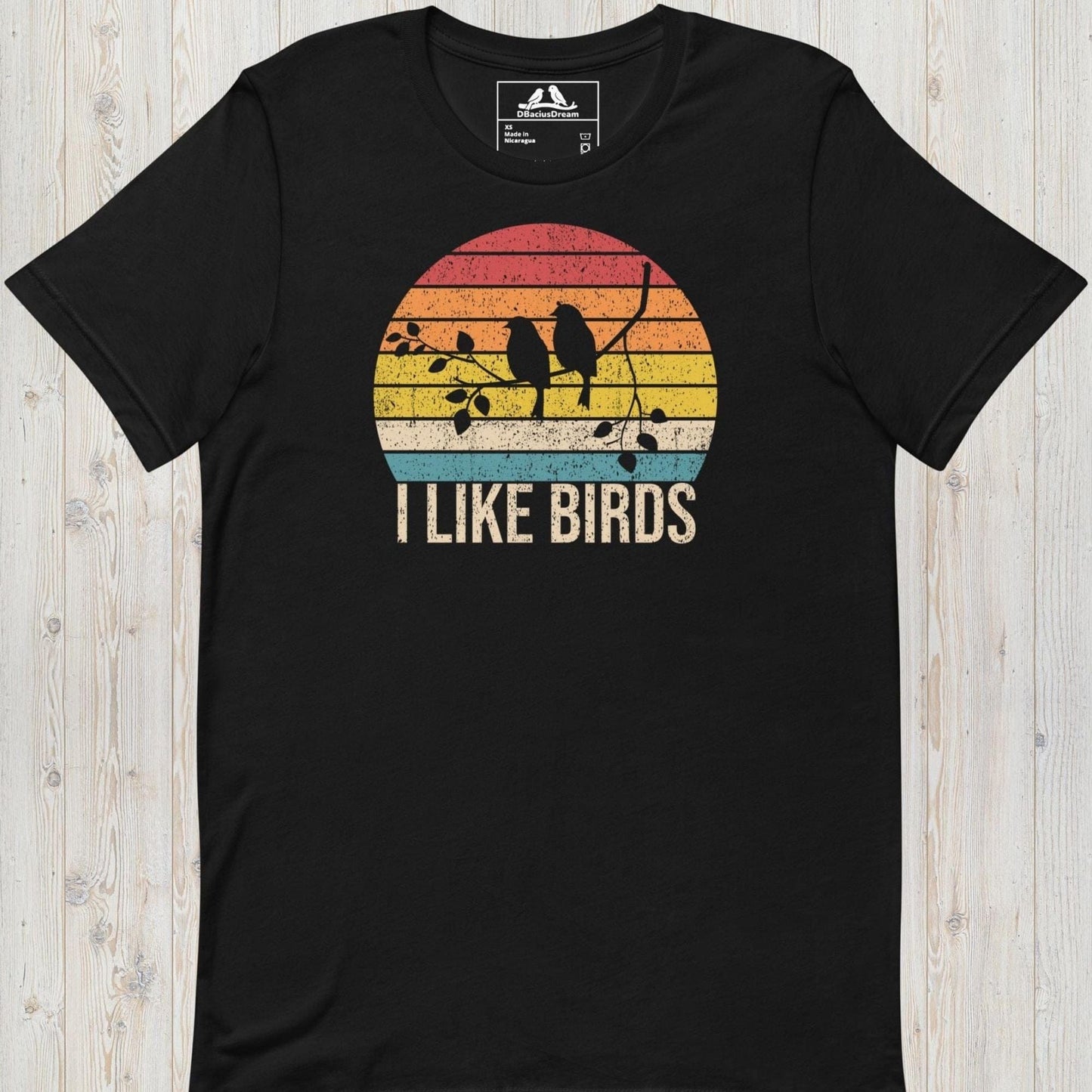 I Like Birds Unisex t-shirt
