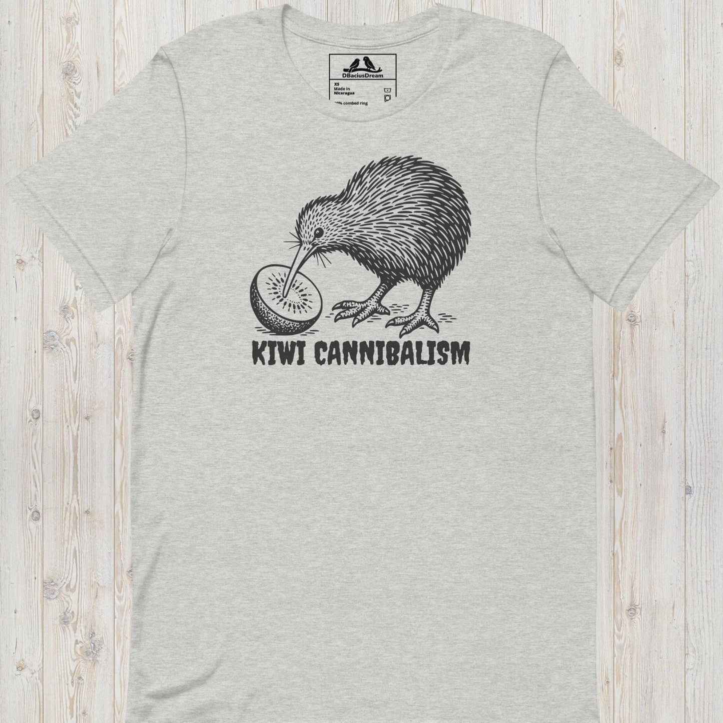 Kiwi Cannibalism Unisex t-shirt