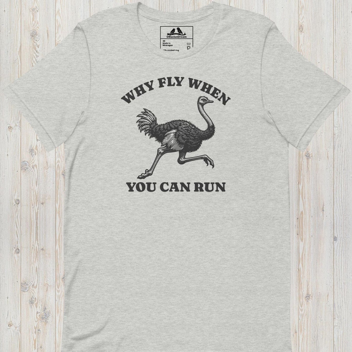You Can Run Unisex t-shirt