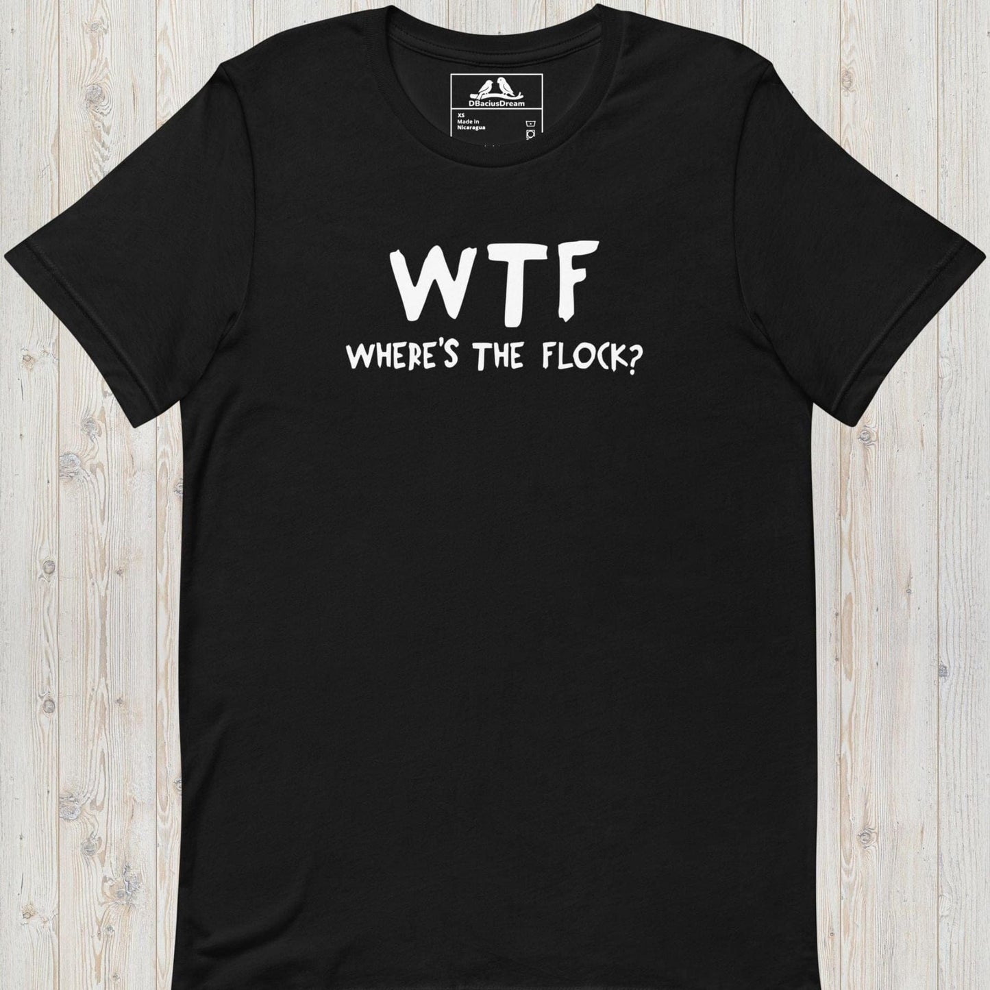 Where`s The Flock Unisex t-shirt