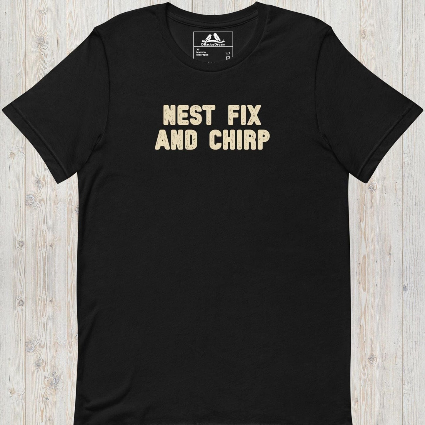 Nest Fix And Chirp Unisex t-shirt