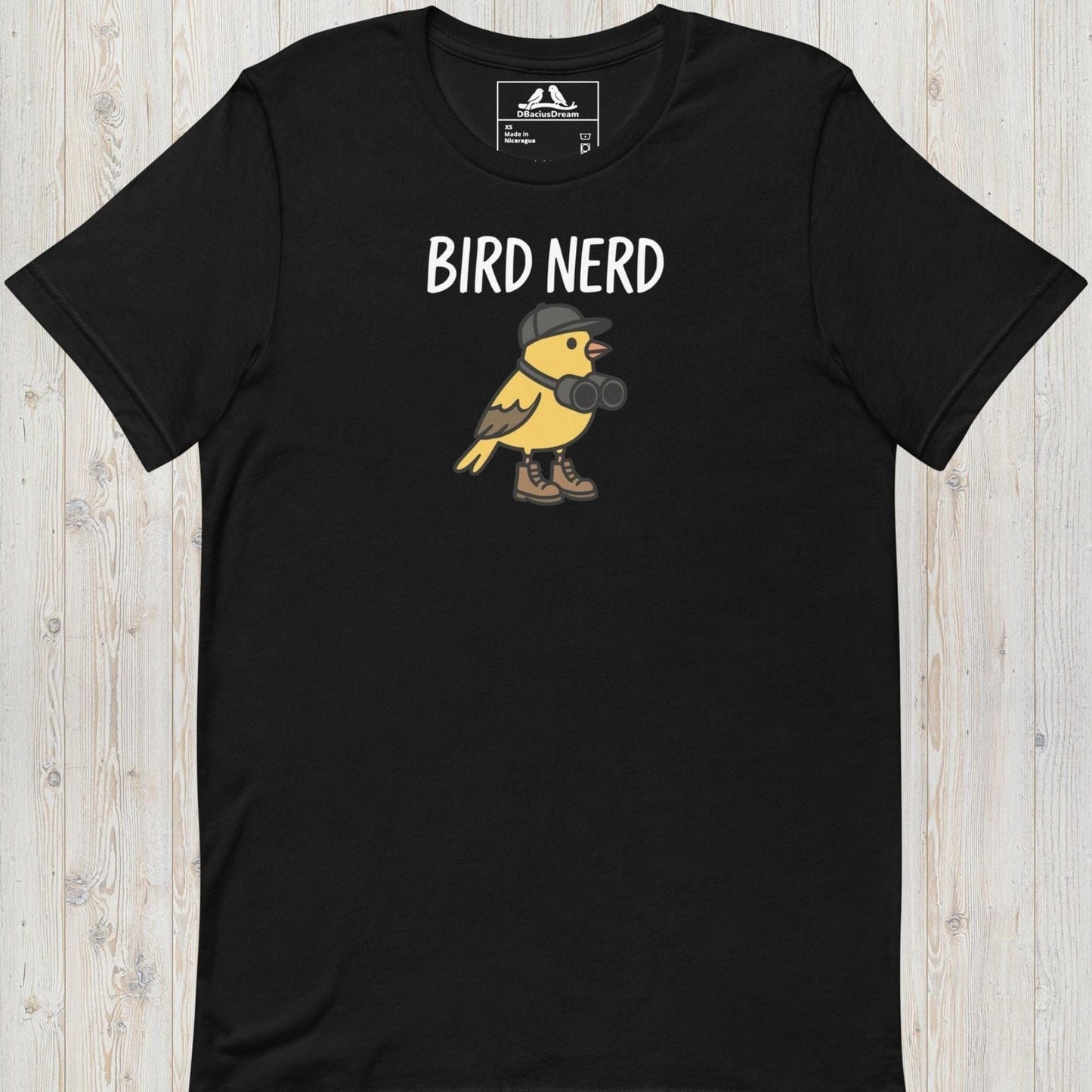 Bird Nerd Unisex t-shirt