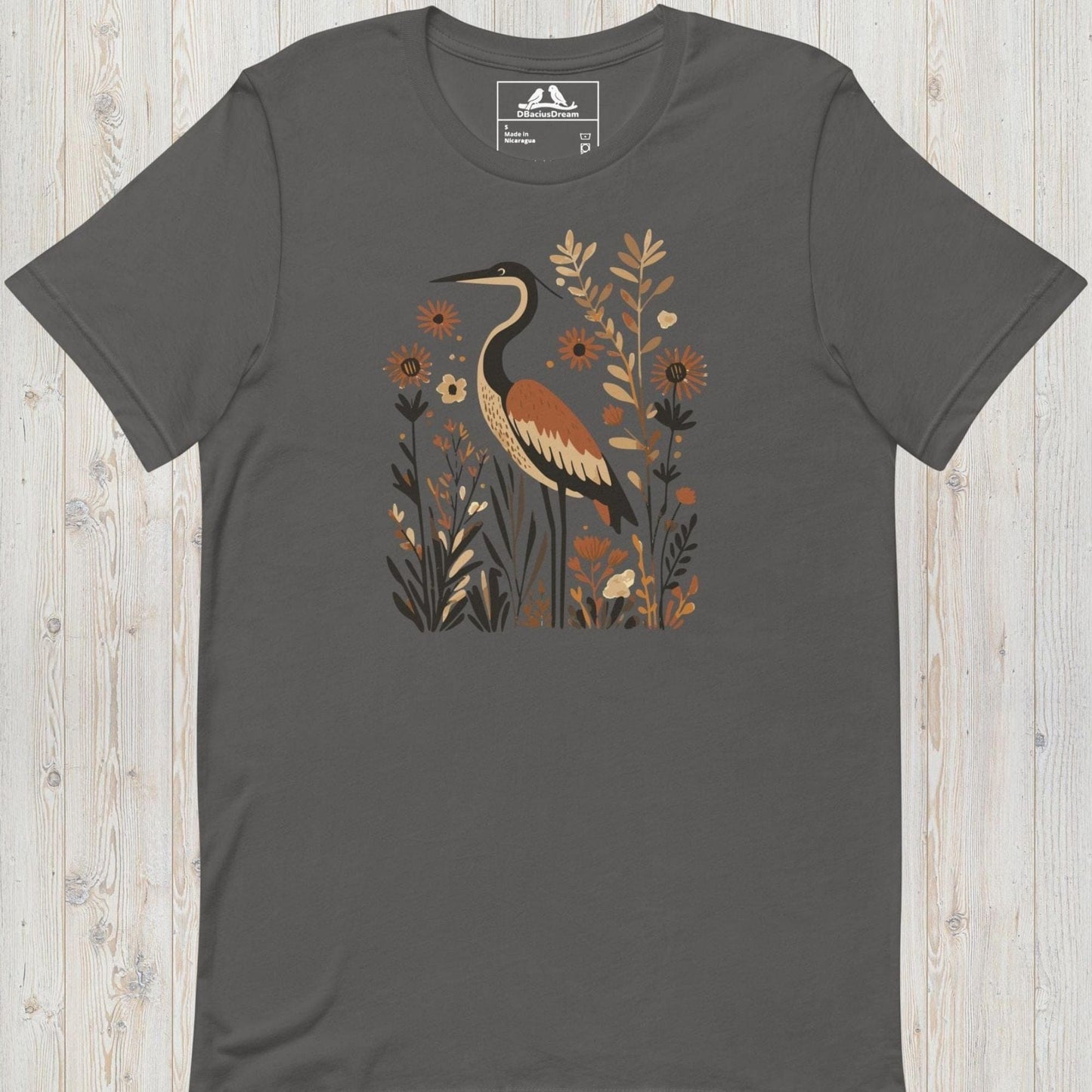 Heron Unisex t-shirt