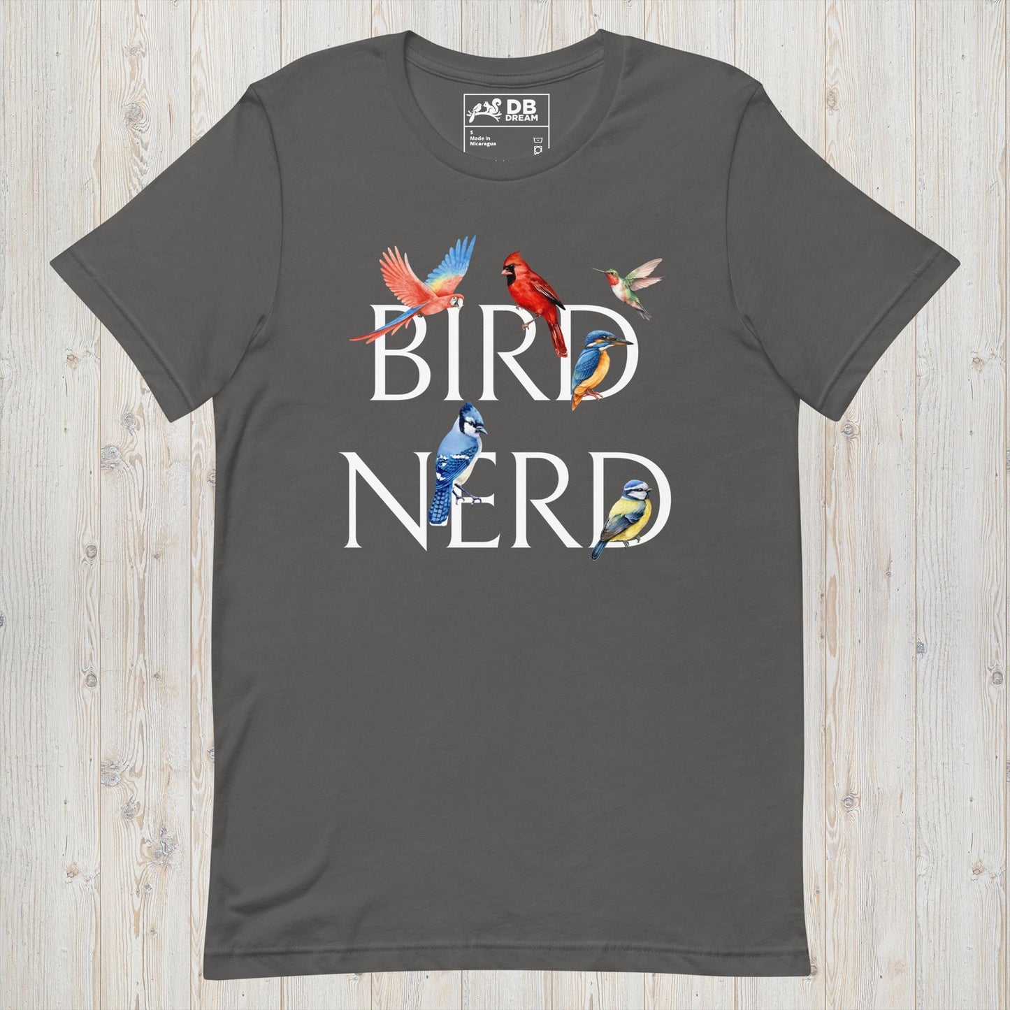 Bird Nerd Unisex t-shirt