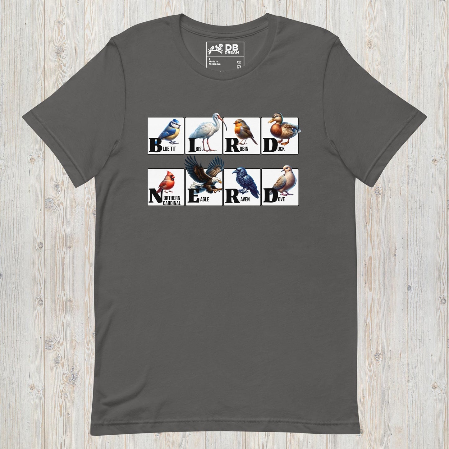 Bird Nerd Unisex t-shirt