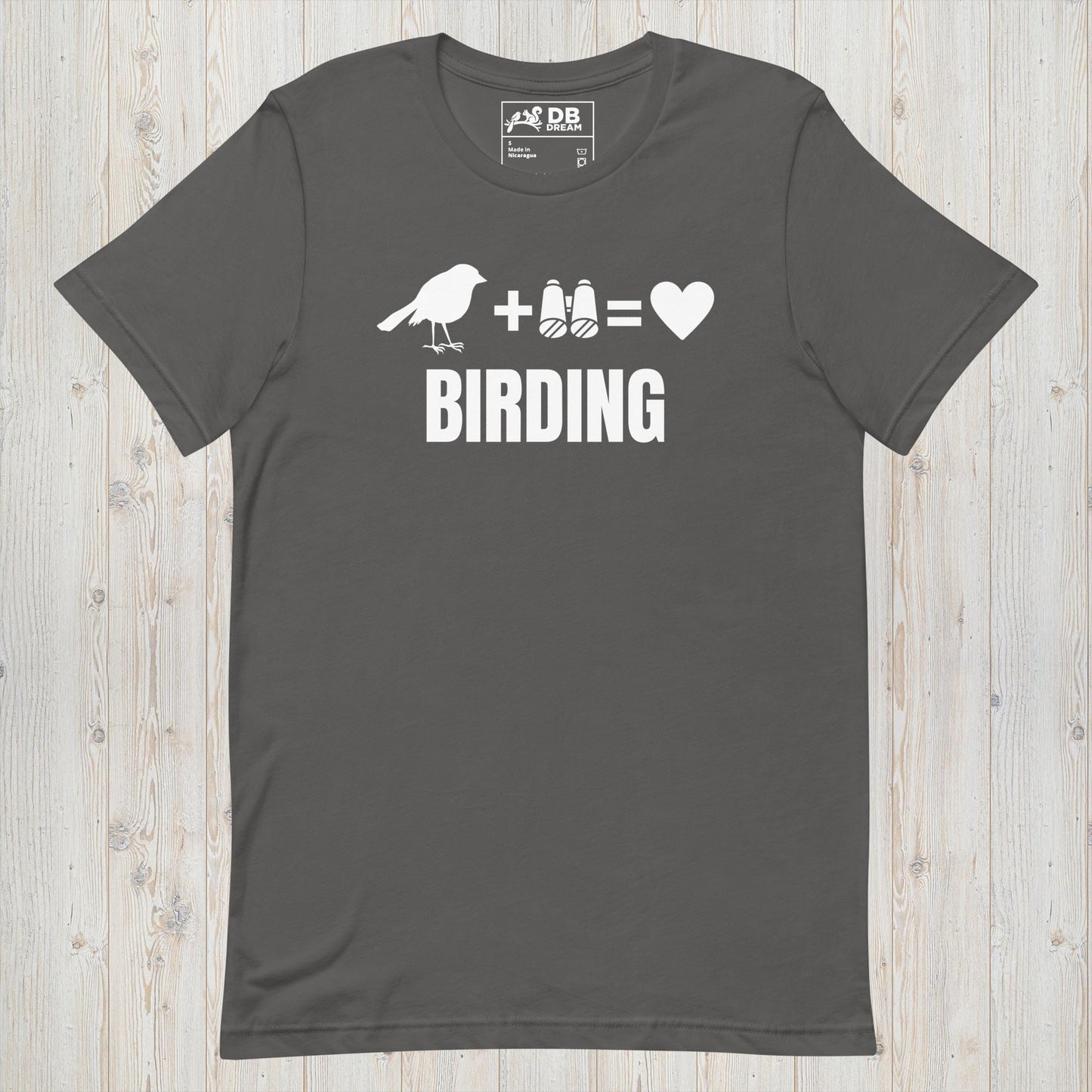 Birding Love Unisex t-shirt