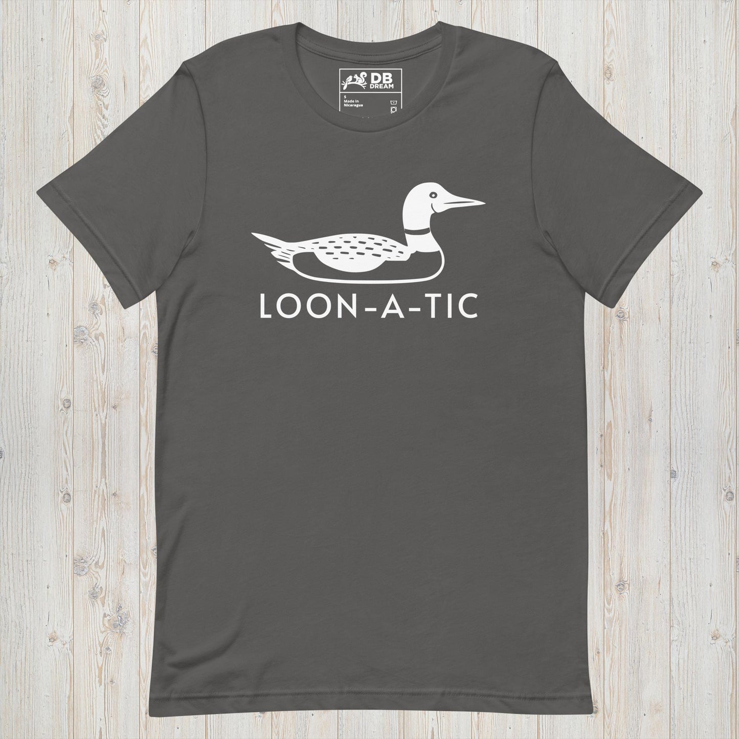 Loon-a-tic Unisex t-shirt