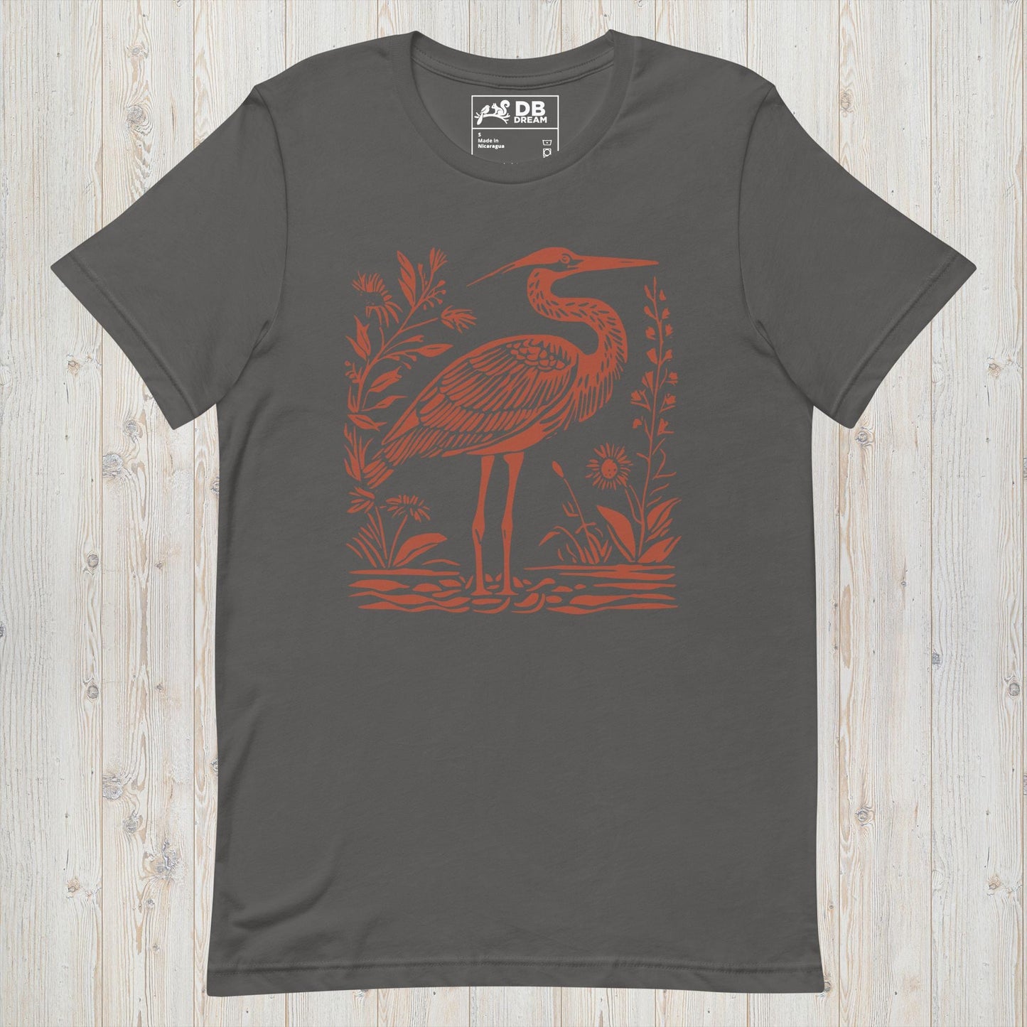 Heron Unisex t-shirt